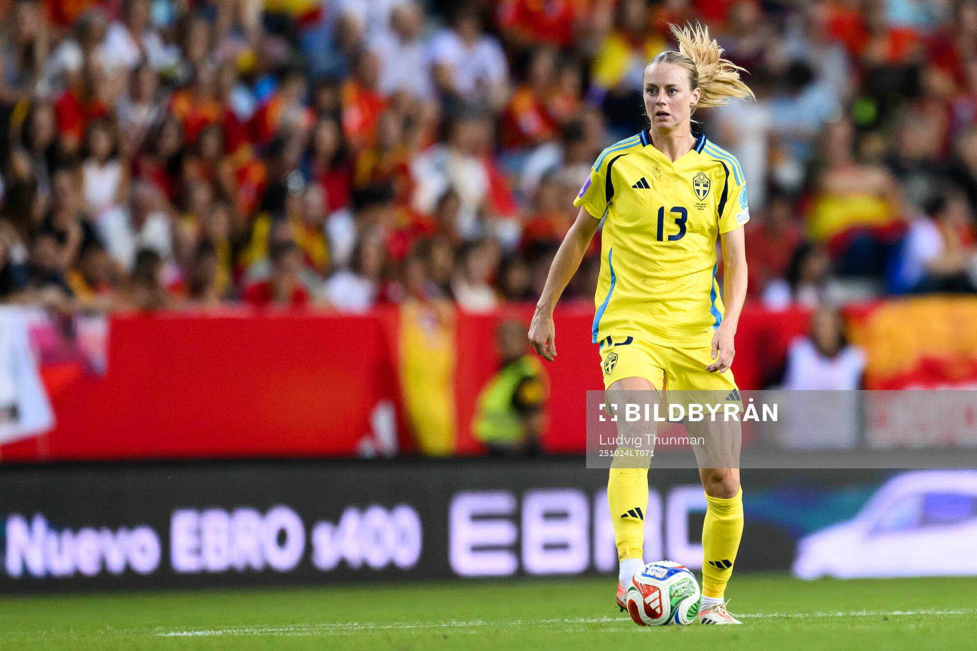 Amanda Ilestedt of Sweden