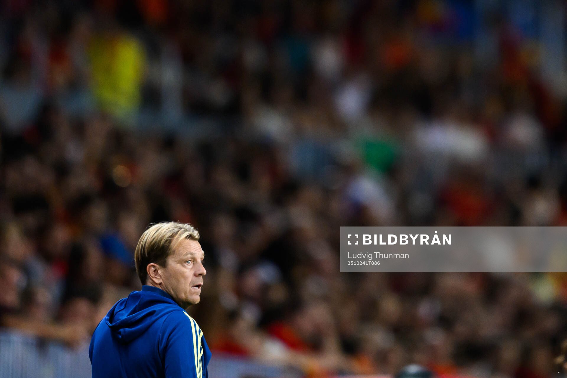 Head coach Tony Gustavsson of Sweden