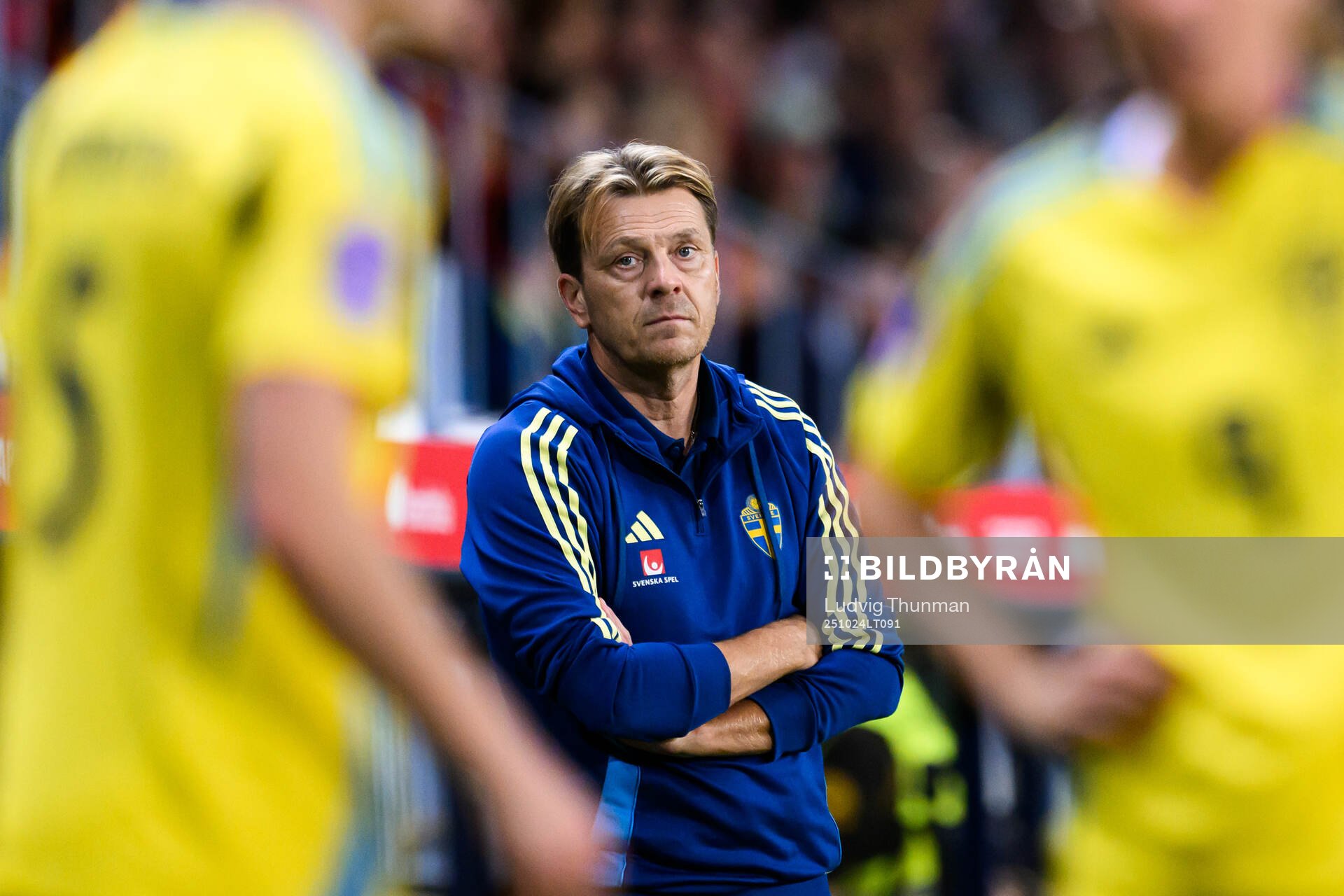 Head coach Tony Gustavsson of Sweden