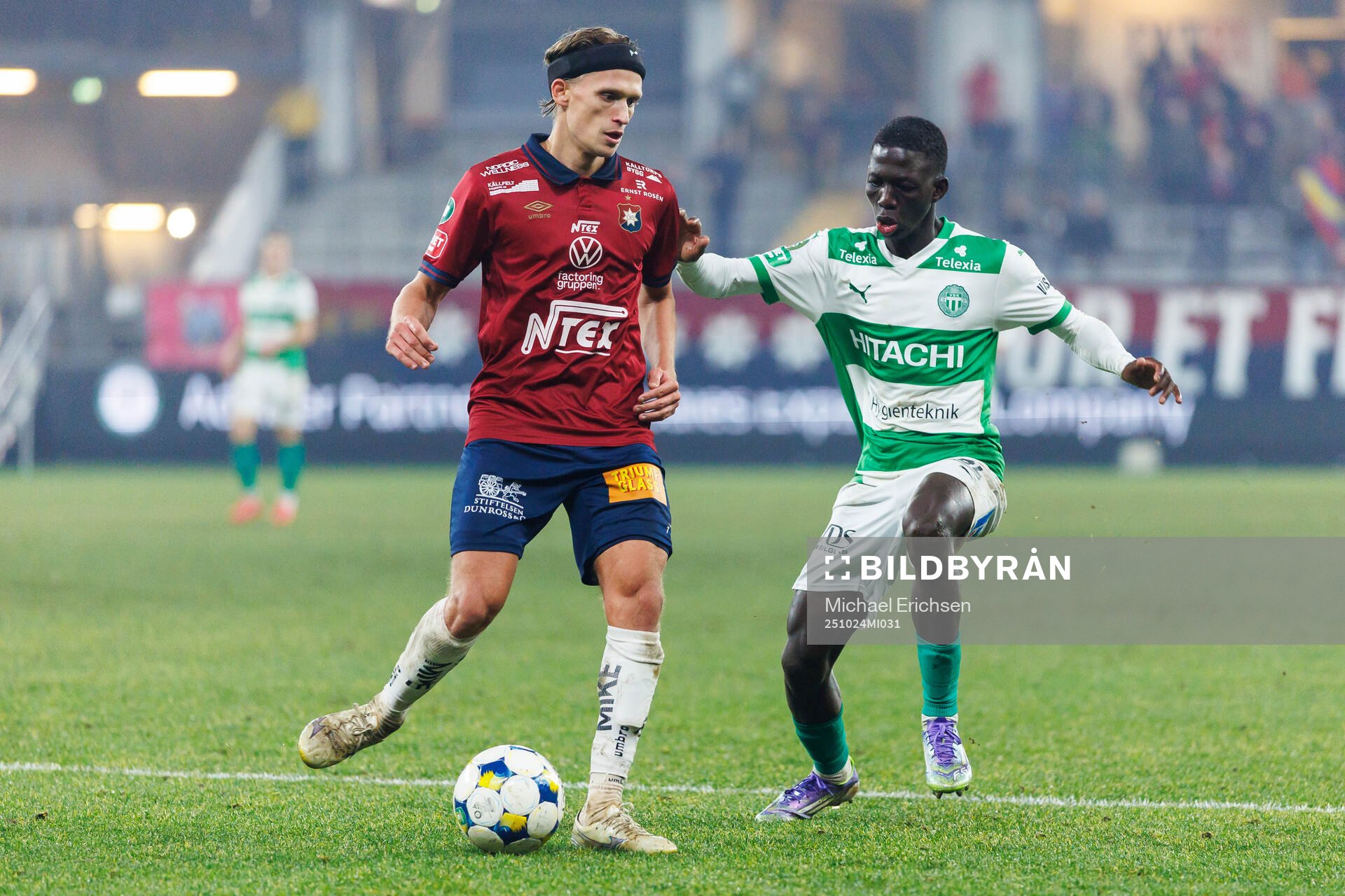 Örgrytes Charlie Vindehall och Västerås Mamadou Ousmane