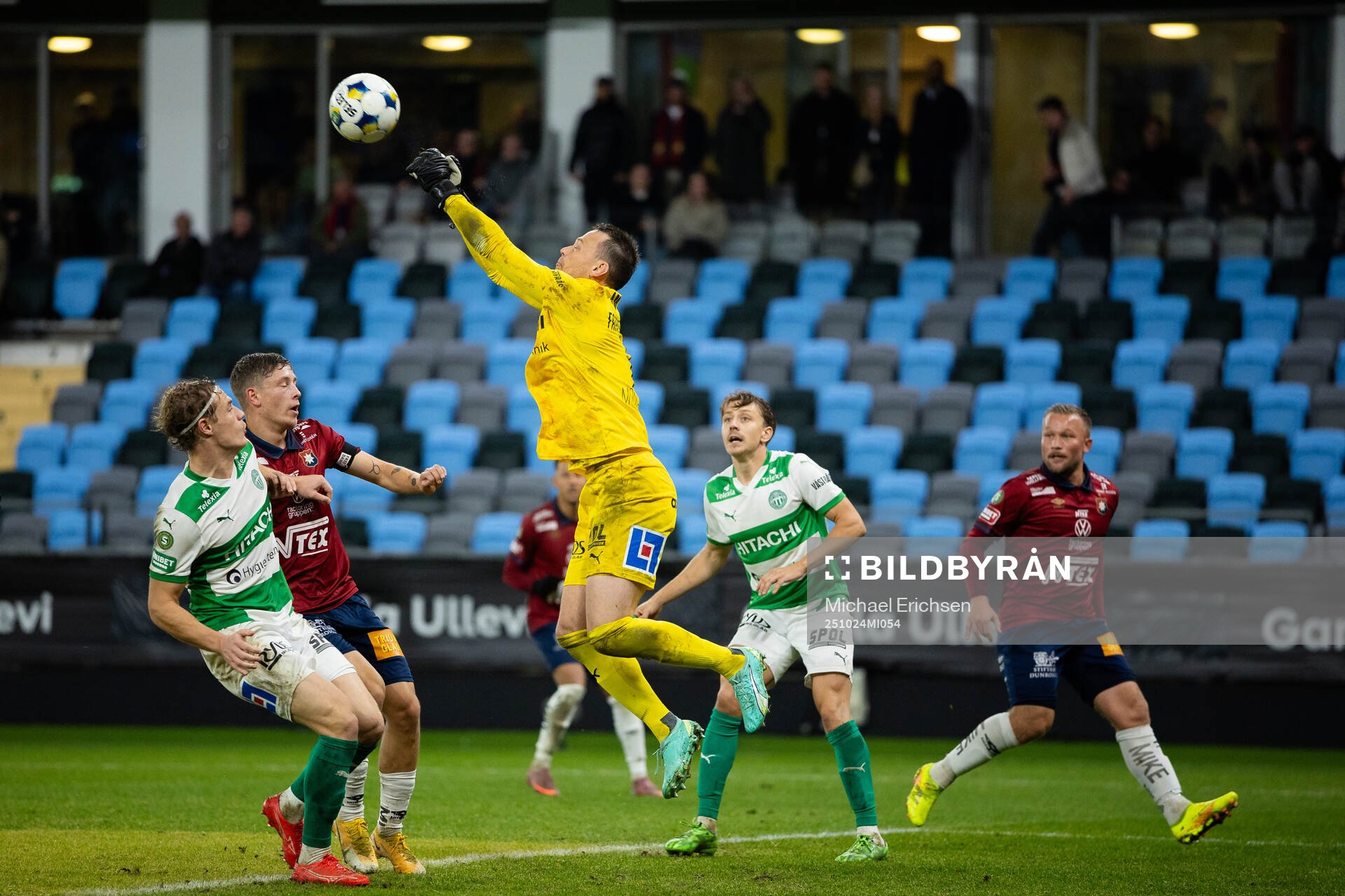 Västerås målvakt Anton Fagerström
