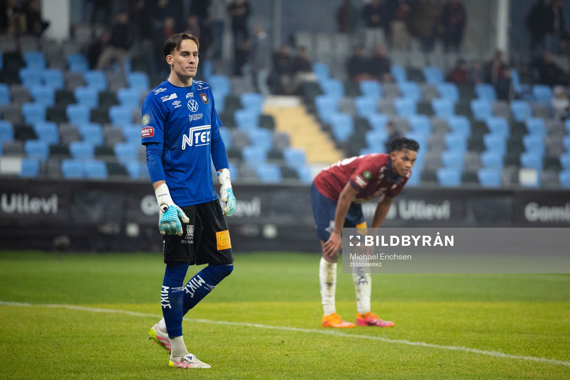 Örgrytes målvakt Hampus Gustafsson