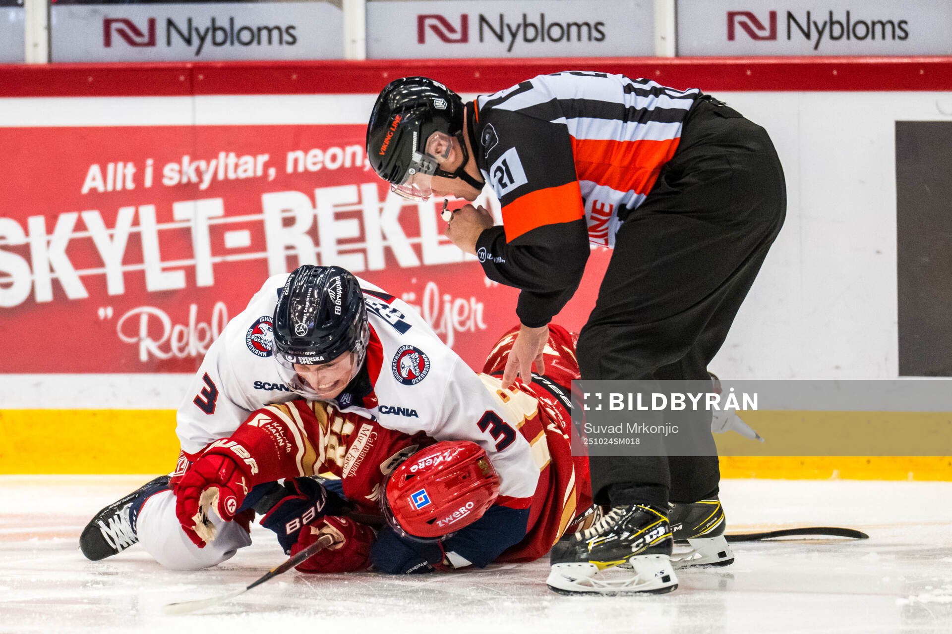 Oskarshamns Ludvig Östman och Kalmars Jesper Lindén