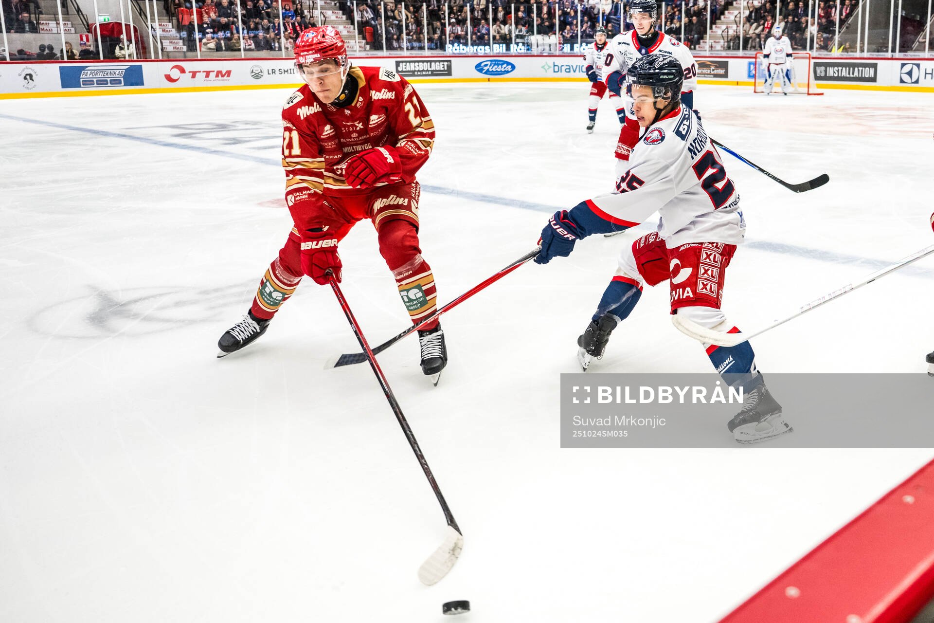 Kalmars Matthew Struthers och Oskarshamns Viggo Nordlund