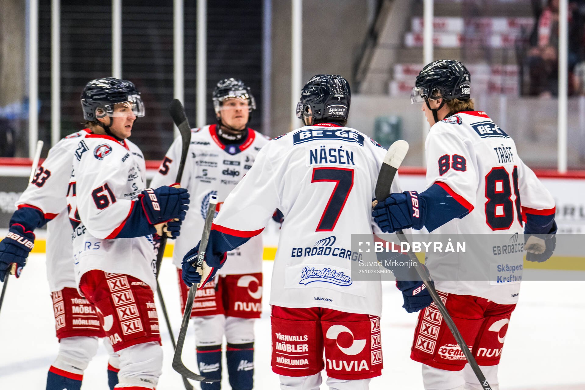 Oskarshamns Herman Träff jublar