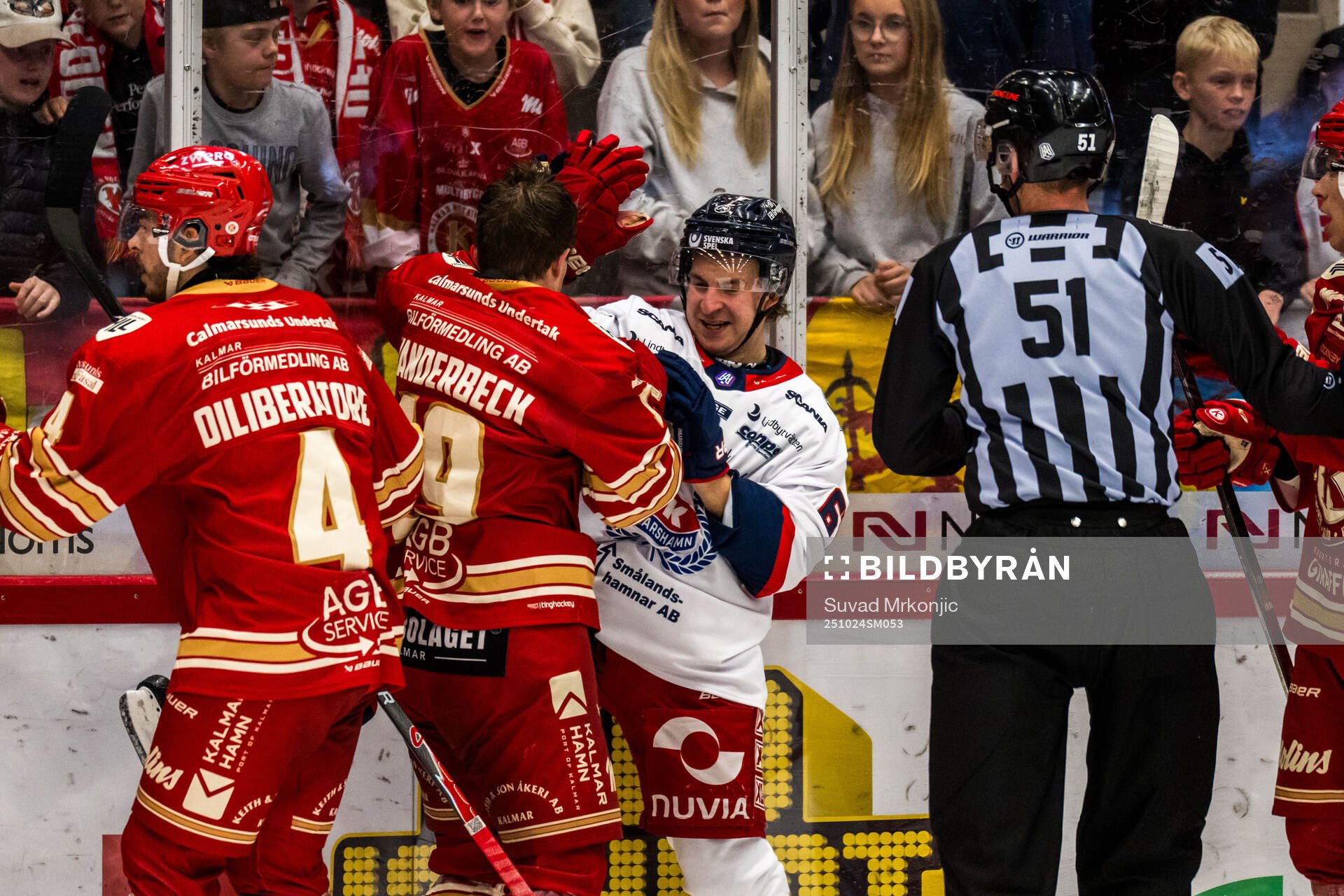 Kalmars Andrew Vanderbeck och Oskarshamns Joni Ikonen