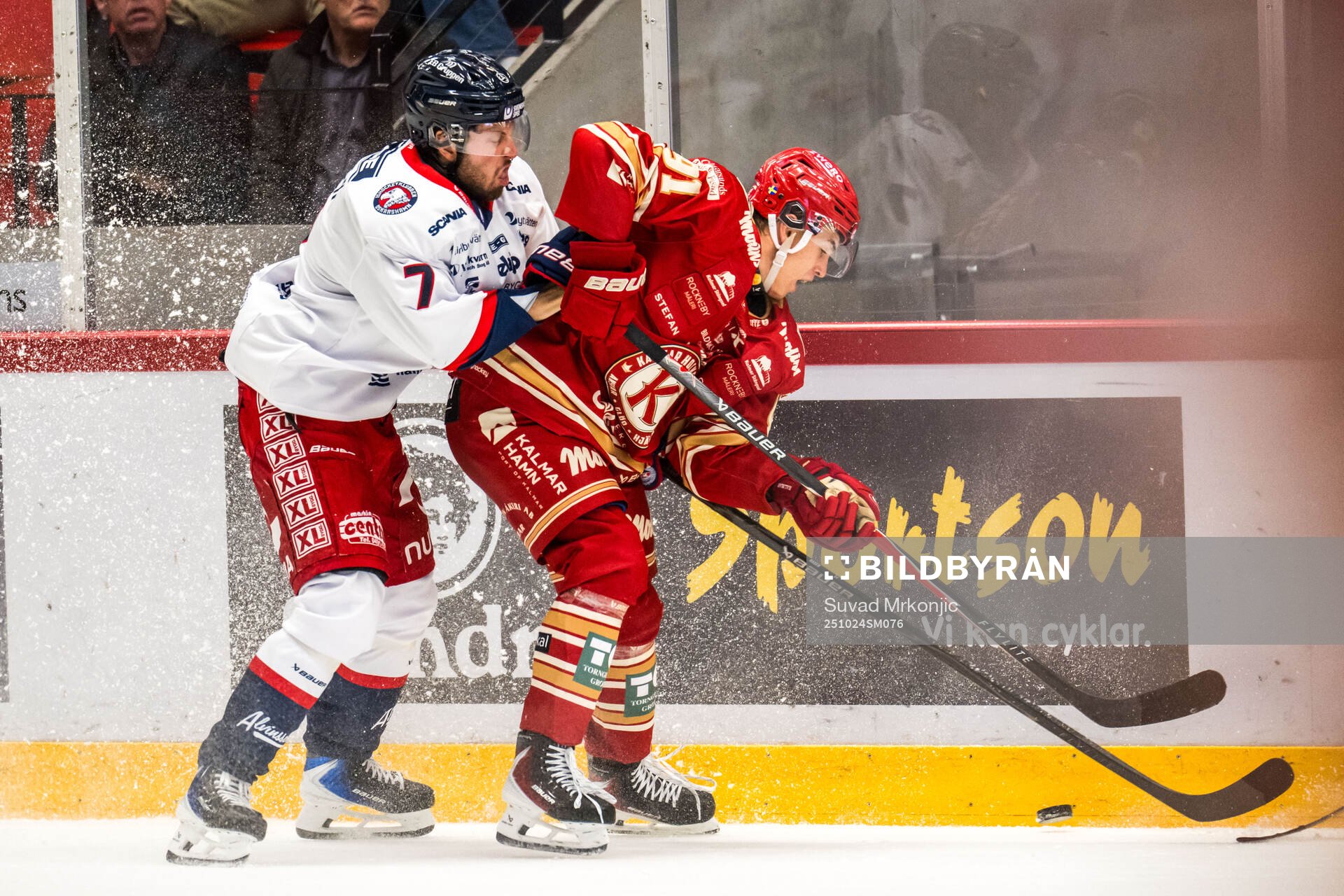Oskarshamns Pontus Näsén och Kalmars Arvid Westlin