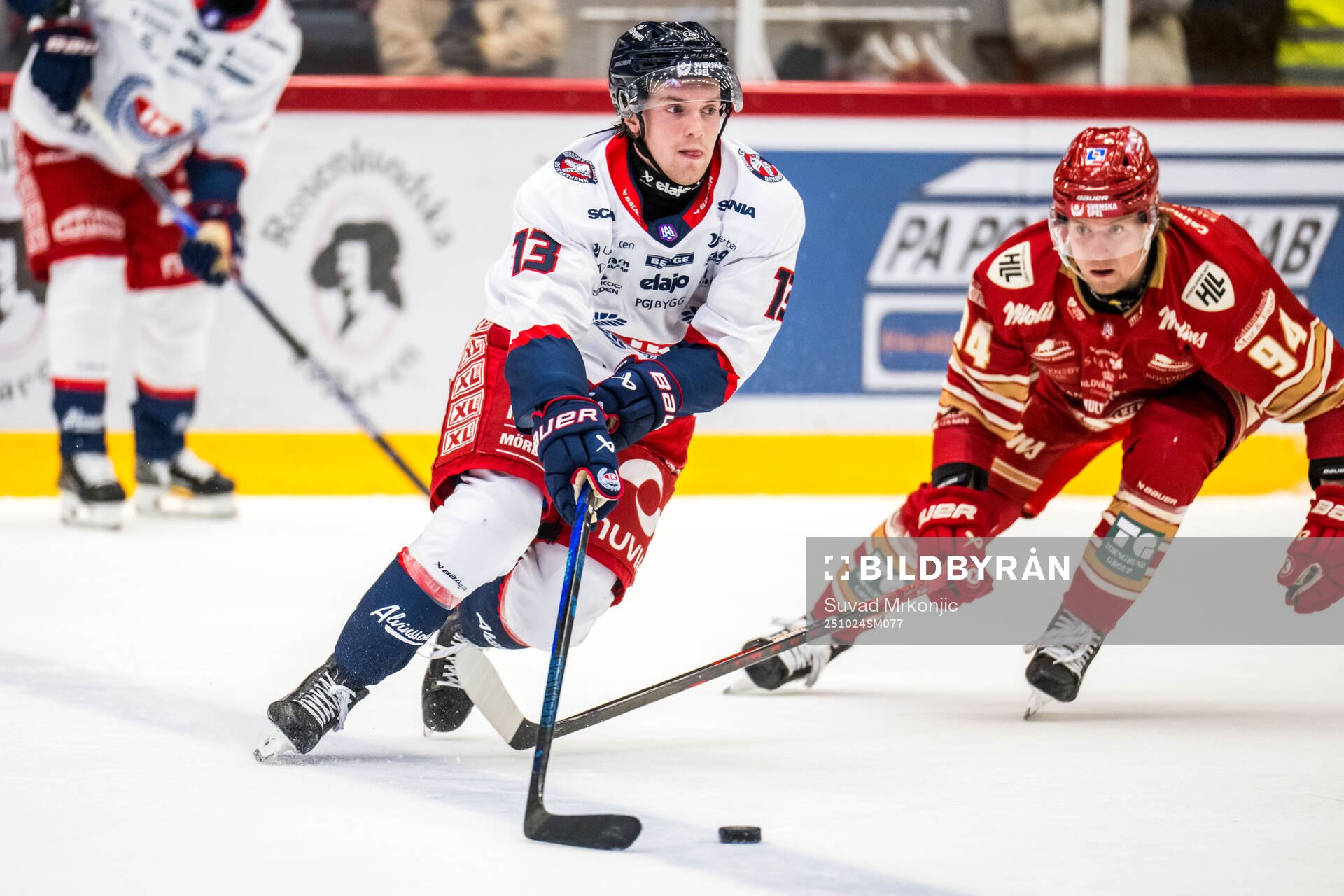 Oskarshamns Joel Svensson och Kalmars Albin Storm