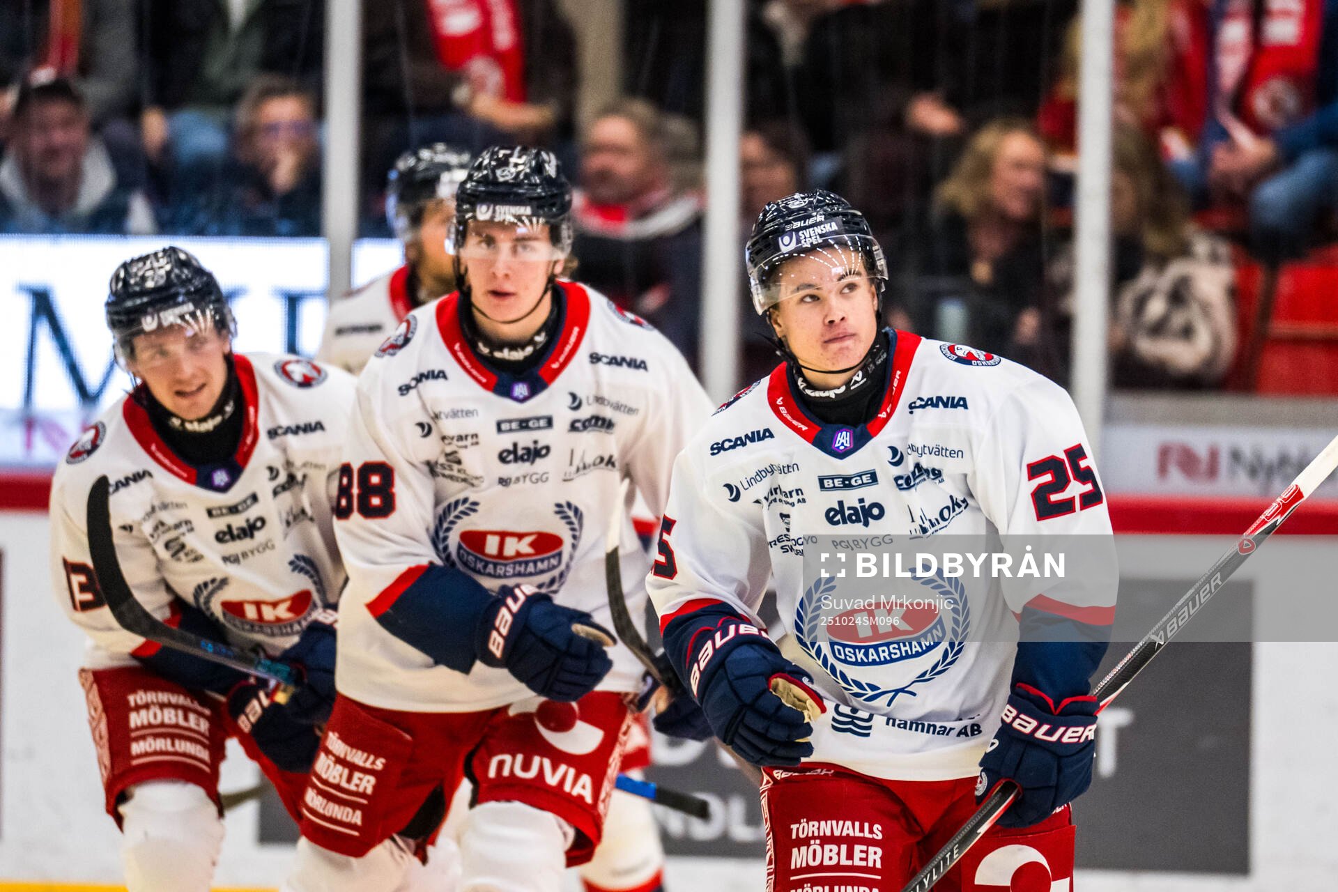 Oskarshamns Viggo Nordlund jublar