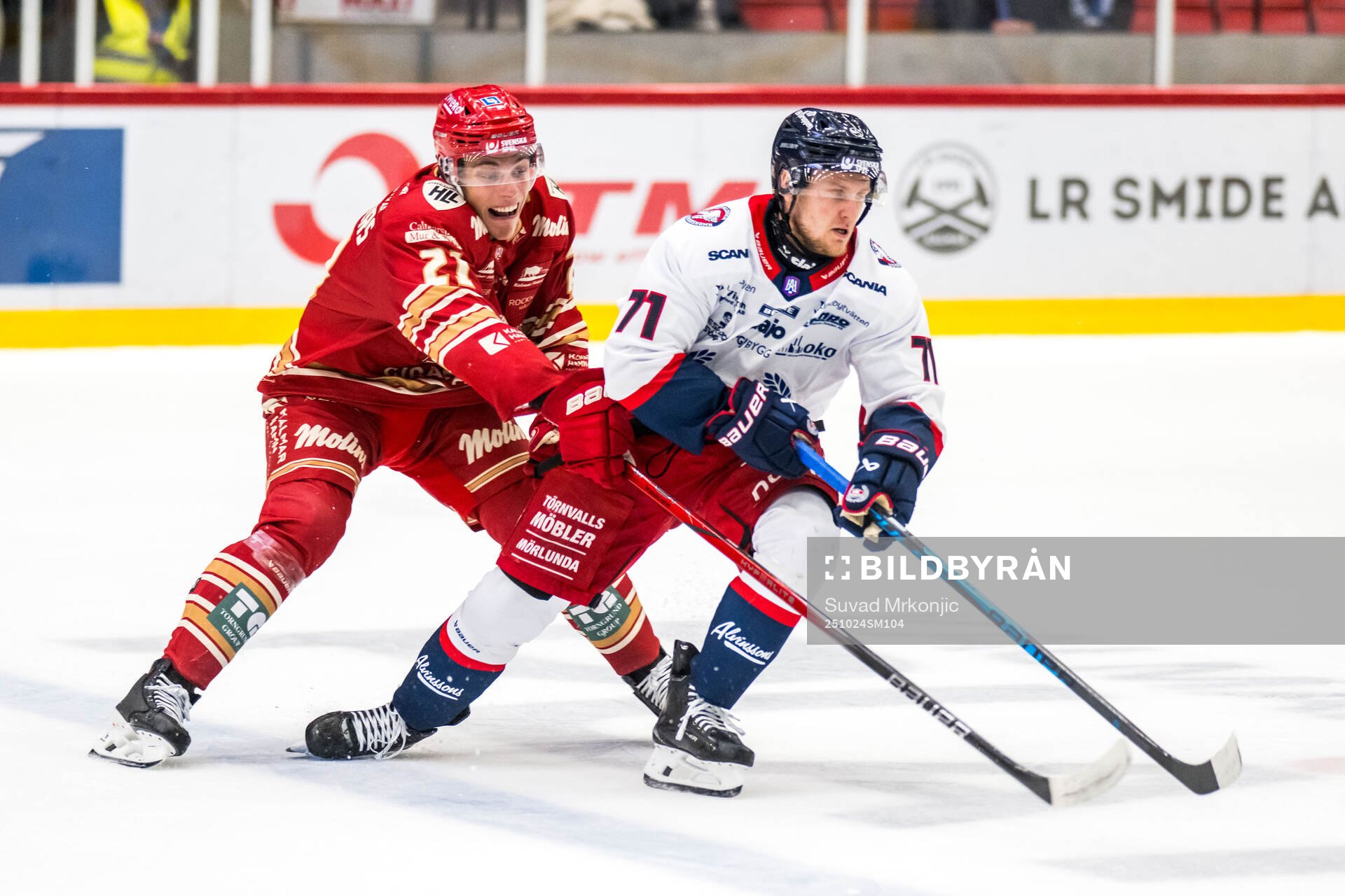 Kalmars Matthew Struthers och Oskarshamns Filip Sveningsson