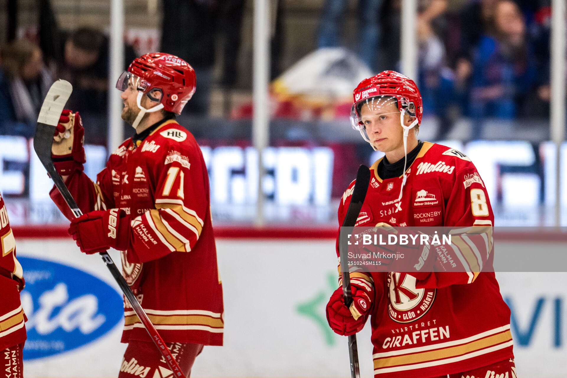 Kalmars Samuel Jonsson jublar