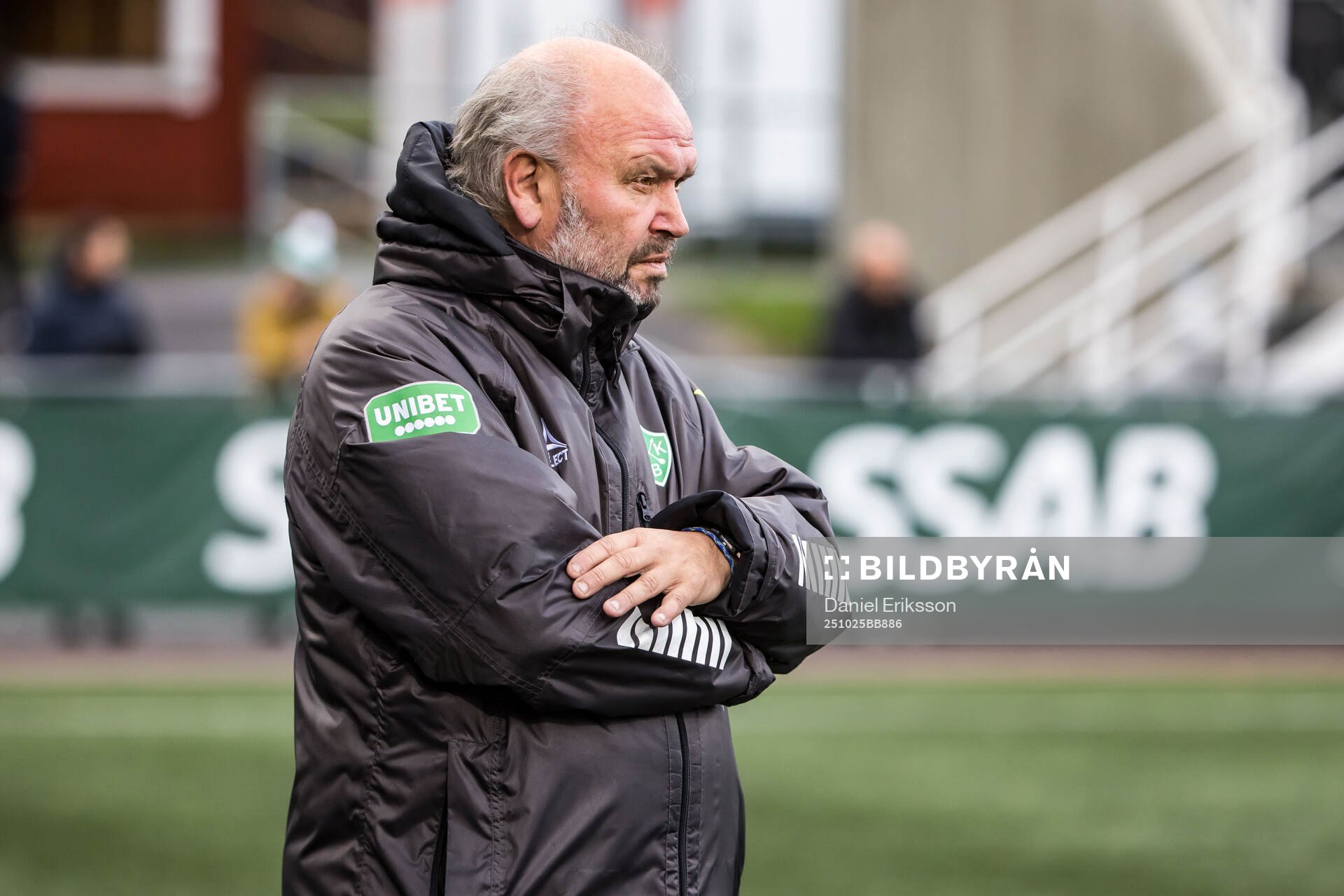Brages tränare Lennart Kral Andersson