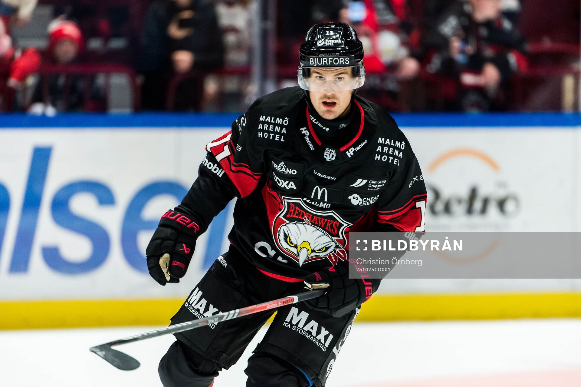 Malmö Redhawks Sebastian Wännström
