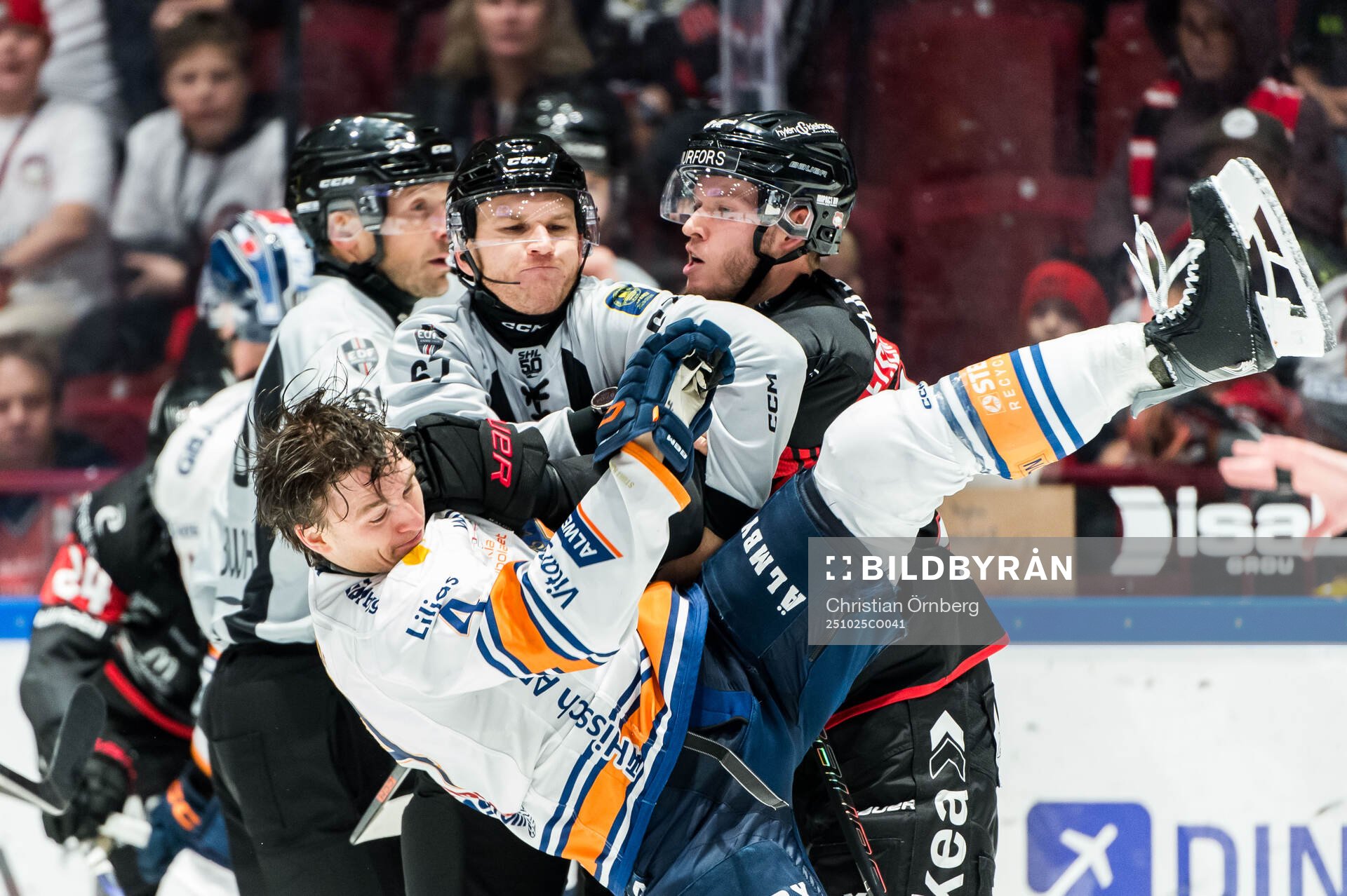 Växjös Keegan Lowe och Malmö Redhawks Maximilian