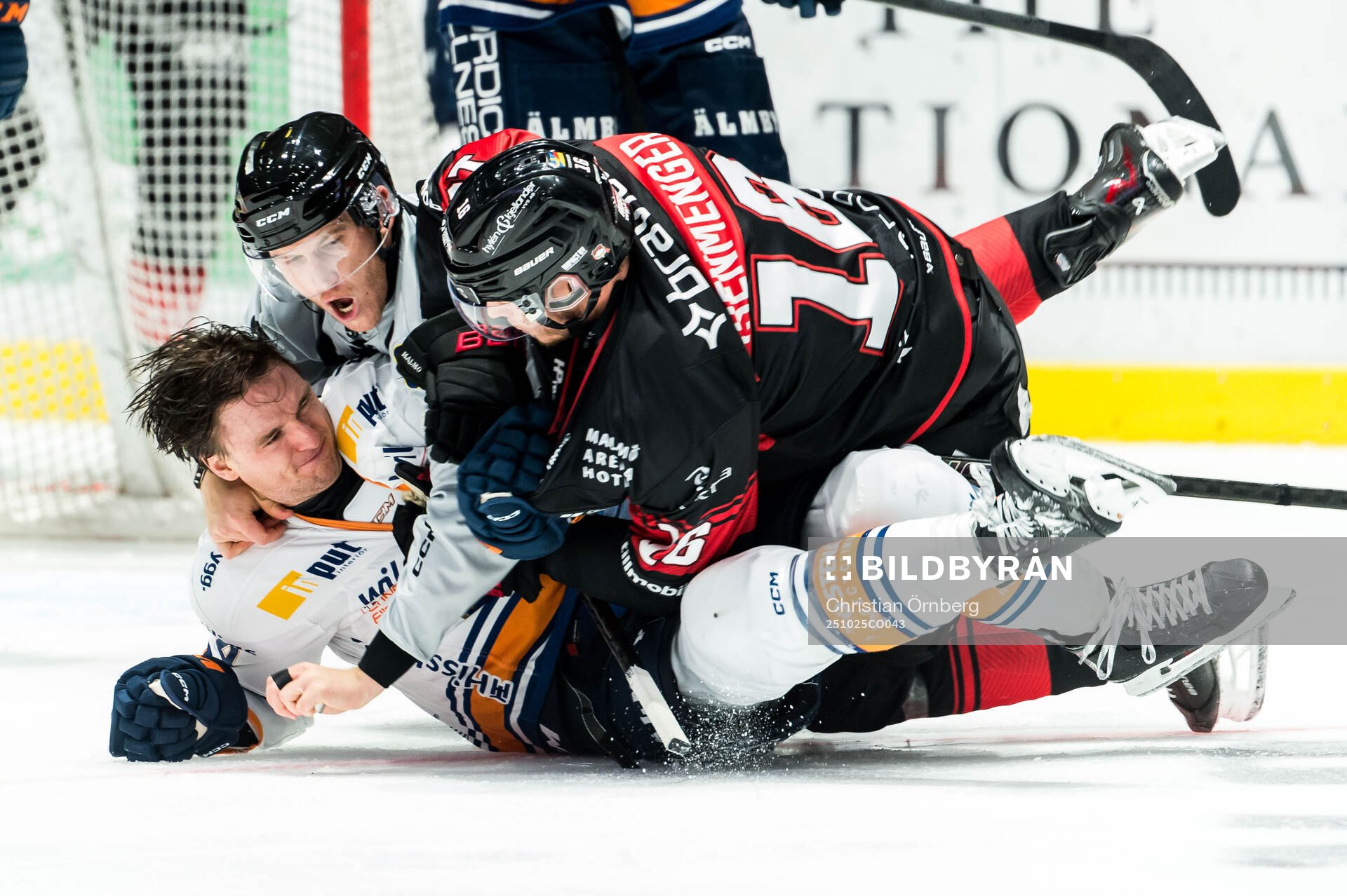 Växjös Keegan Lowe och Malmö Redhawks Maximilian