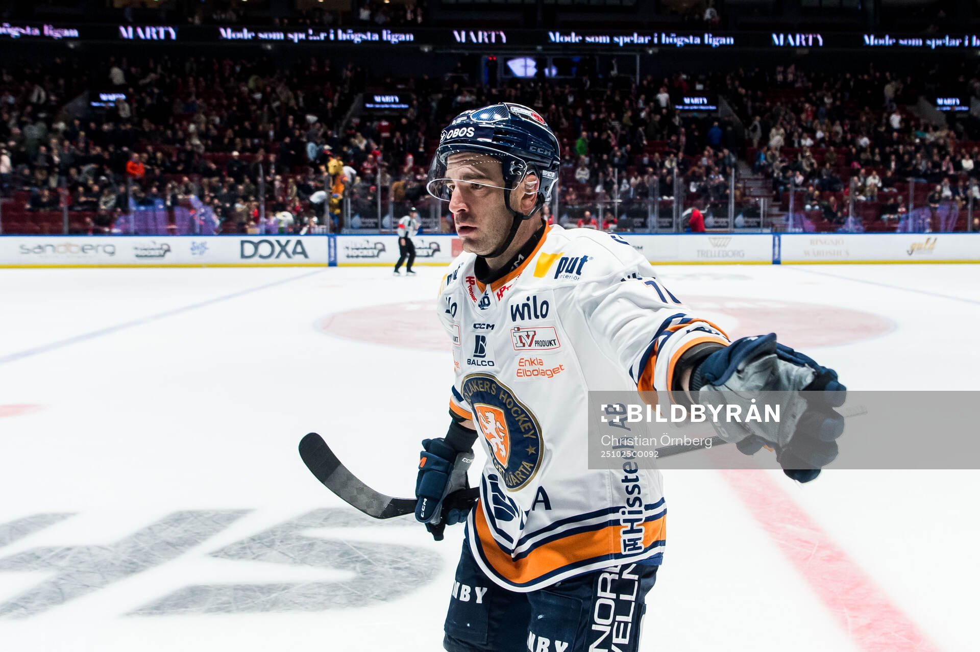 Växjös Reid Gardiner jublar