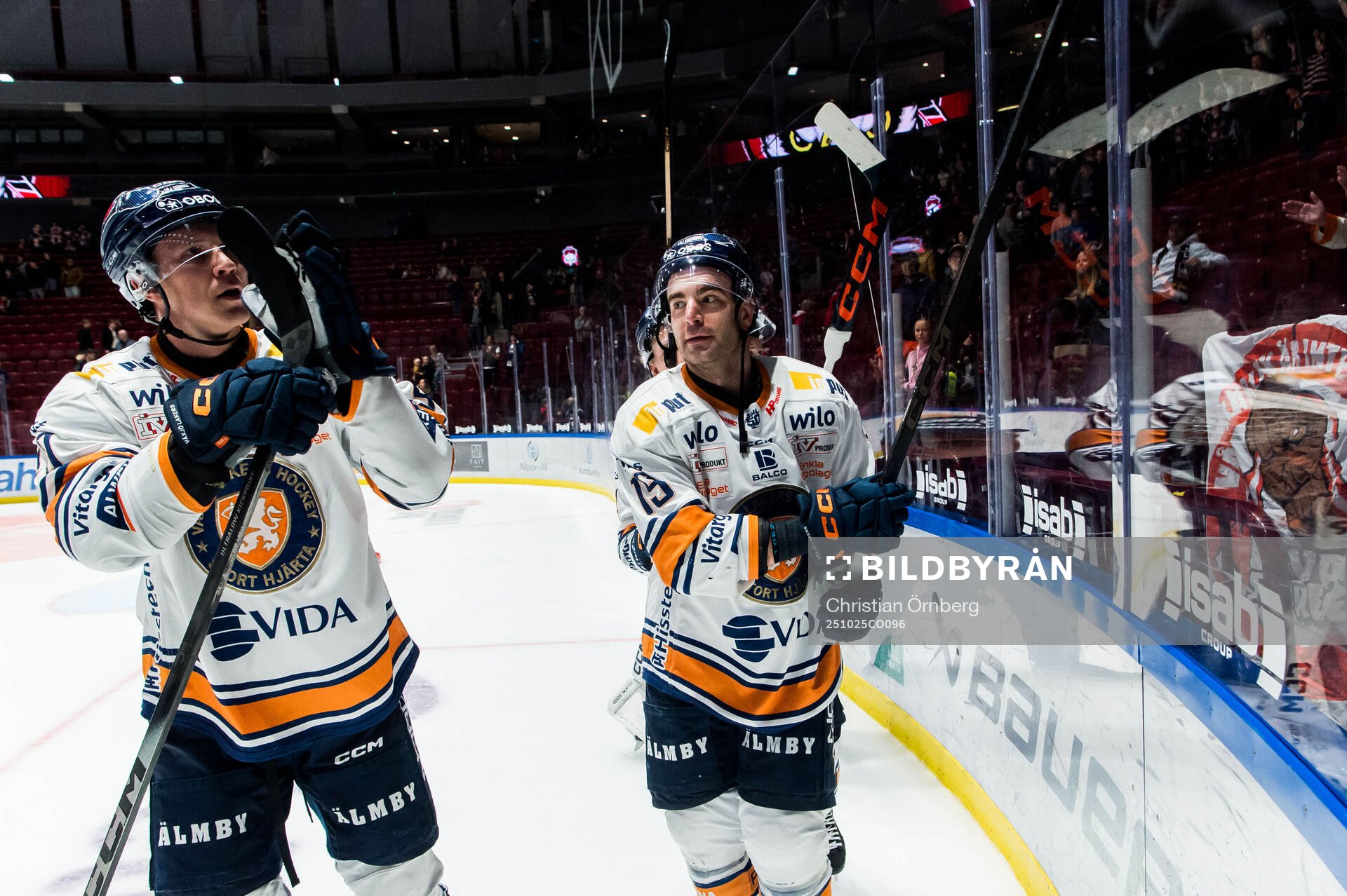 Växjös Reid Gardiner jublar