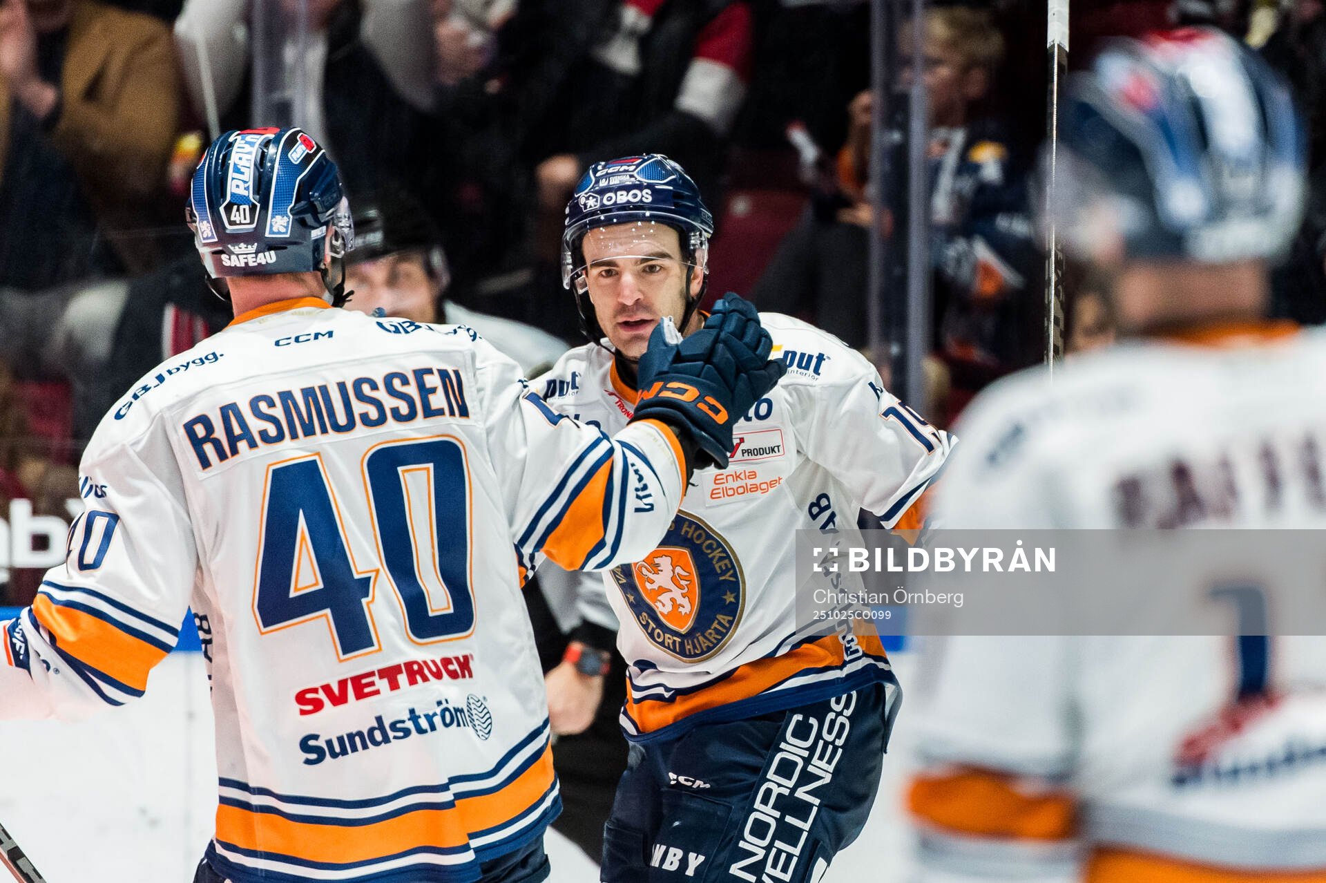 Växjös Reid Gardiner jublar