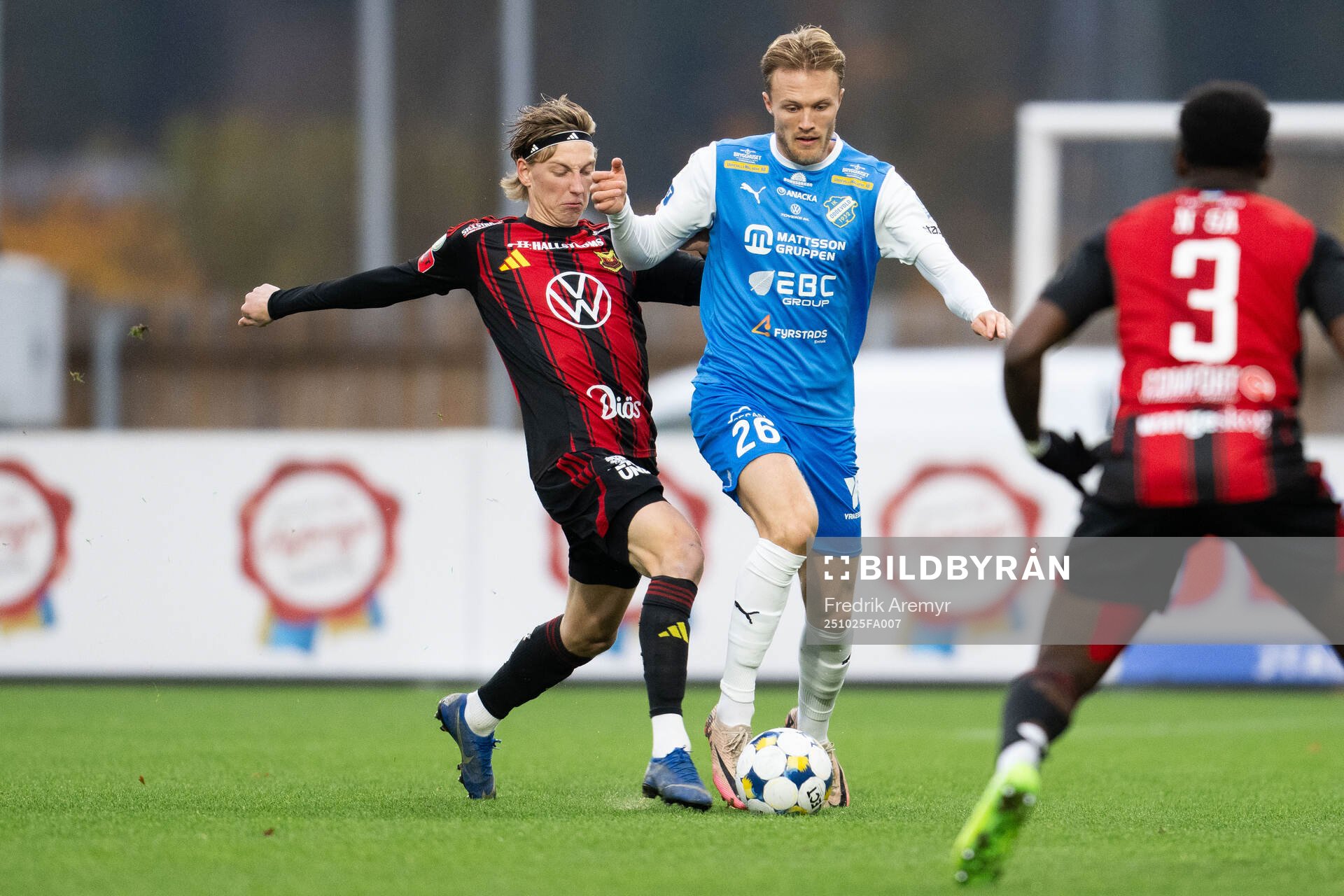 Östersunds Albin Sporrong och Oddevolds Gabriel Sandberg