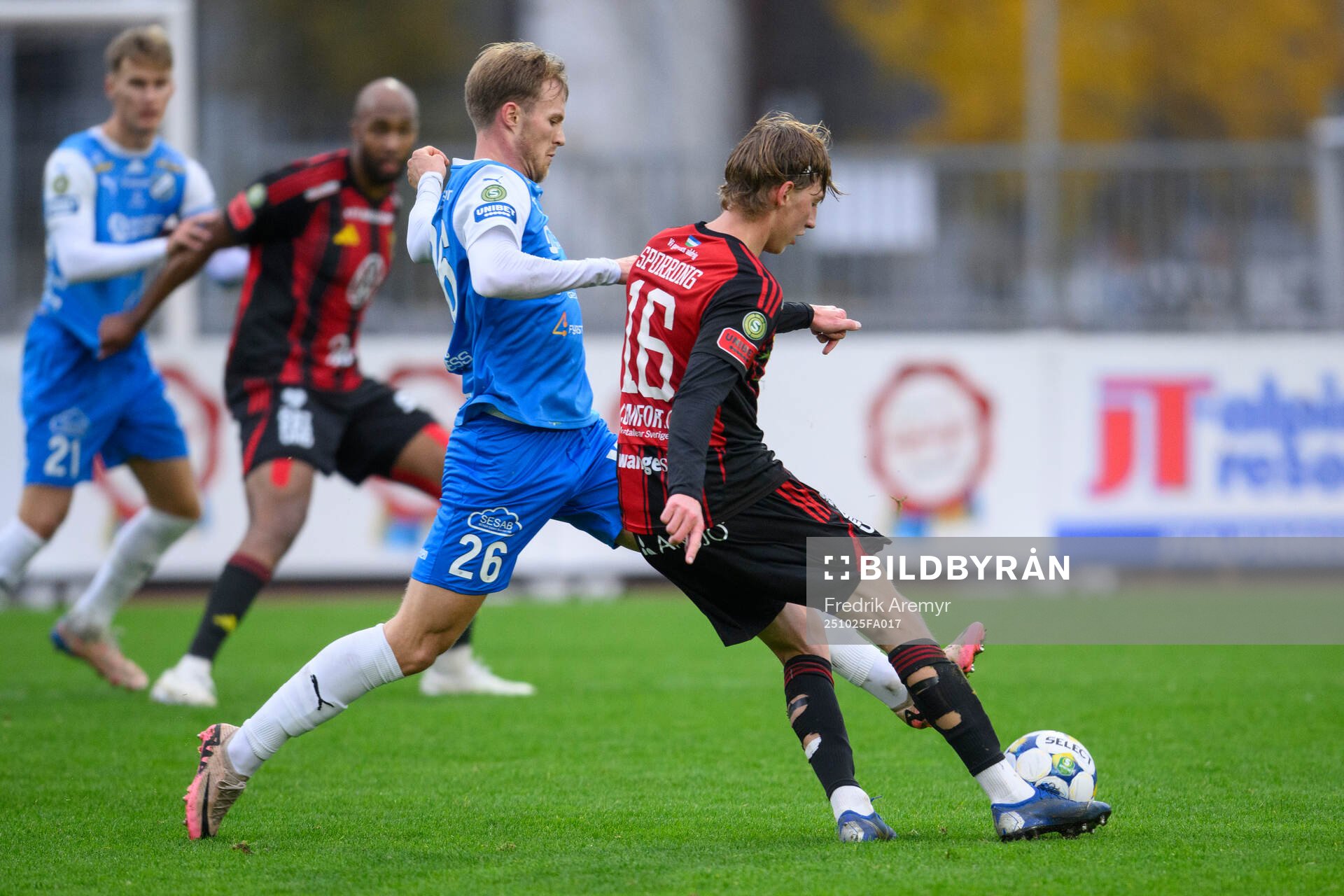 Oddevolds Gabriel Sandberg  och Östersunds Albin Sporrong