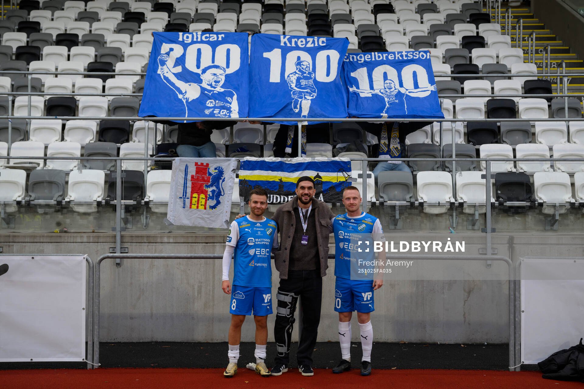 Oddevolds Oscar Iglicar Berntsson , Daniel Krezic och Adam