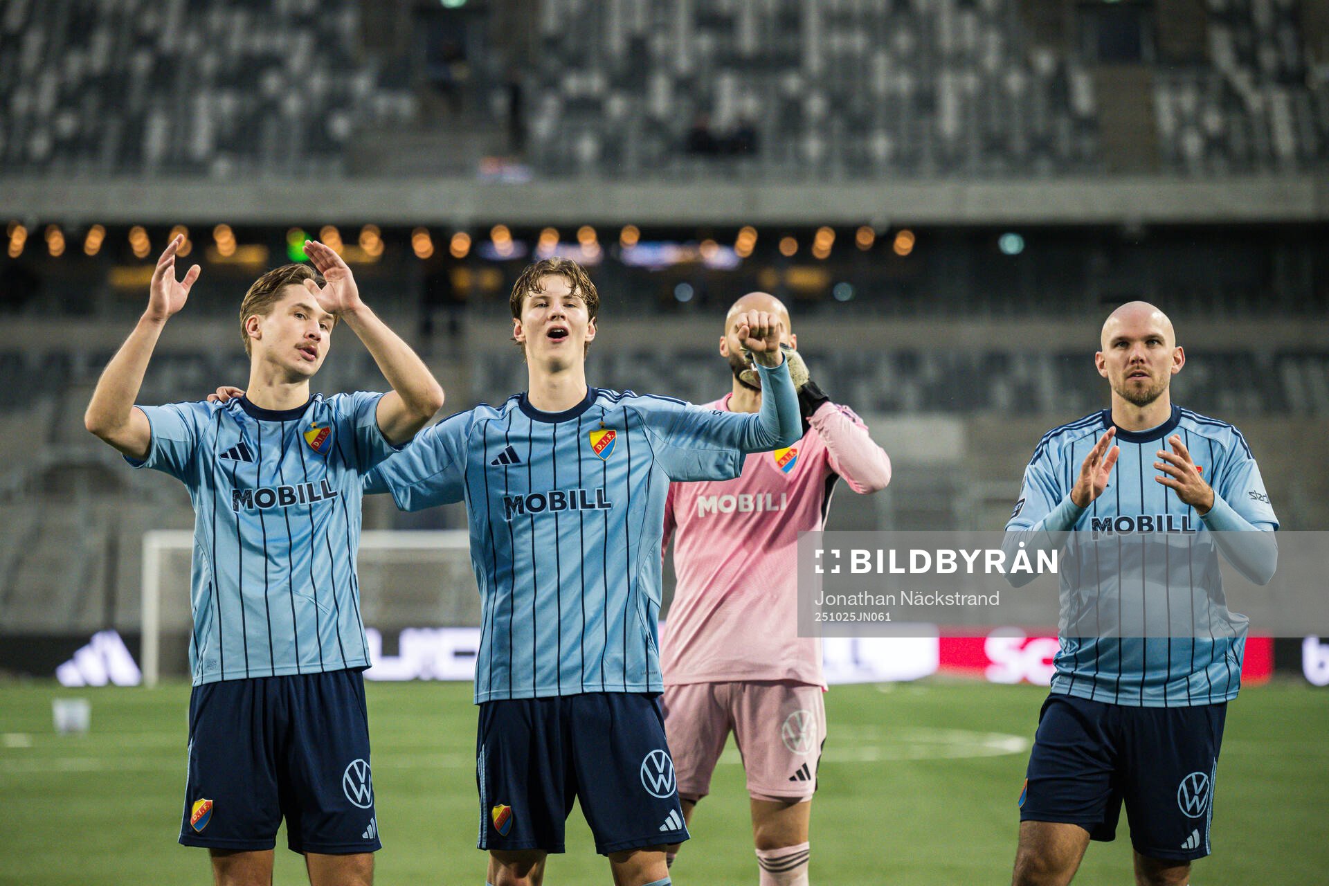Djurgårdens Miro Tenho, August Priske Flyger och Marcus