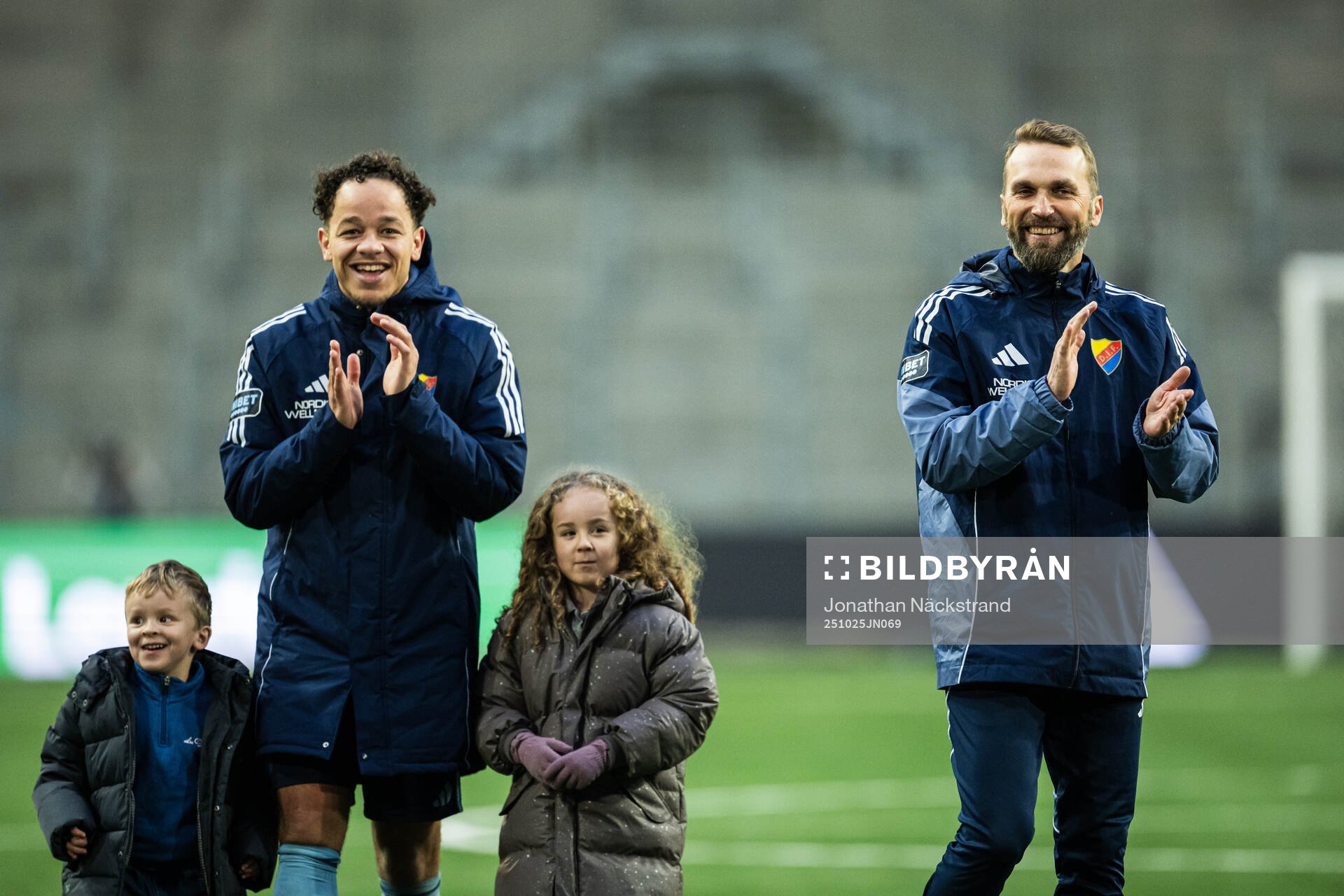Djurgårdens Mikael Anderson och tränare Jani Honkavaara