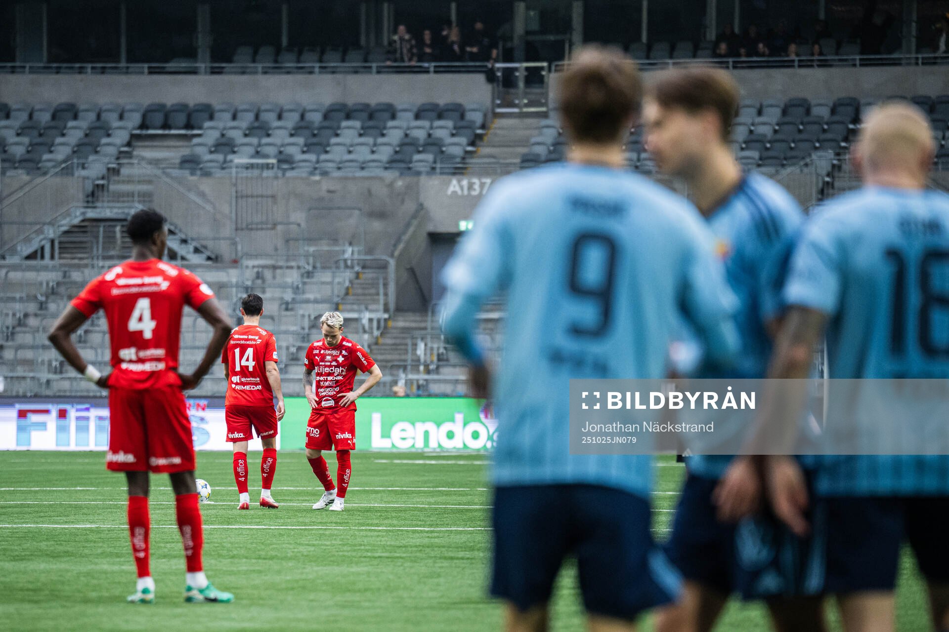 Värnamos spelare deppar