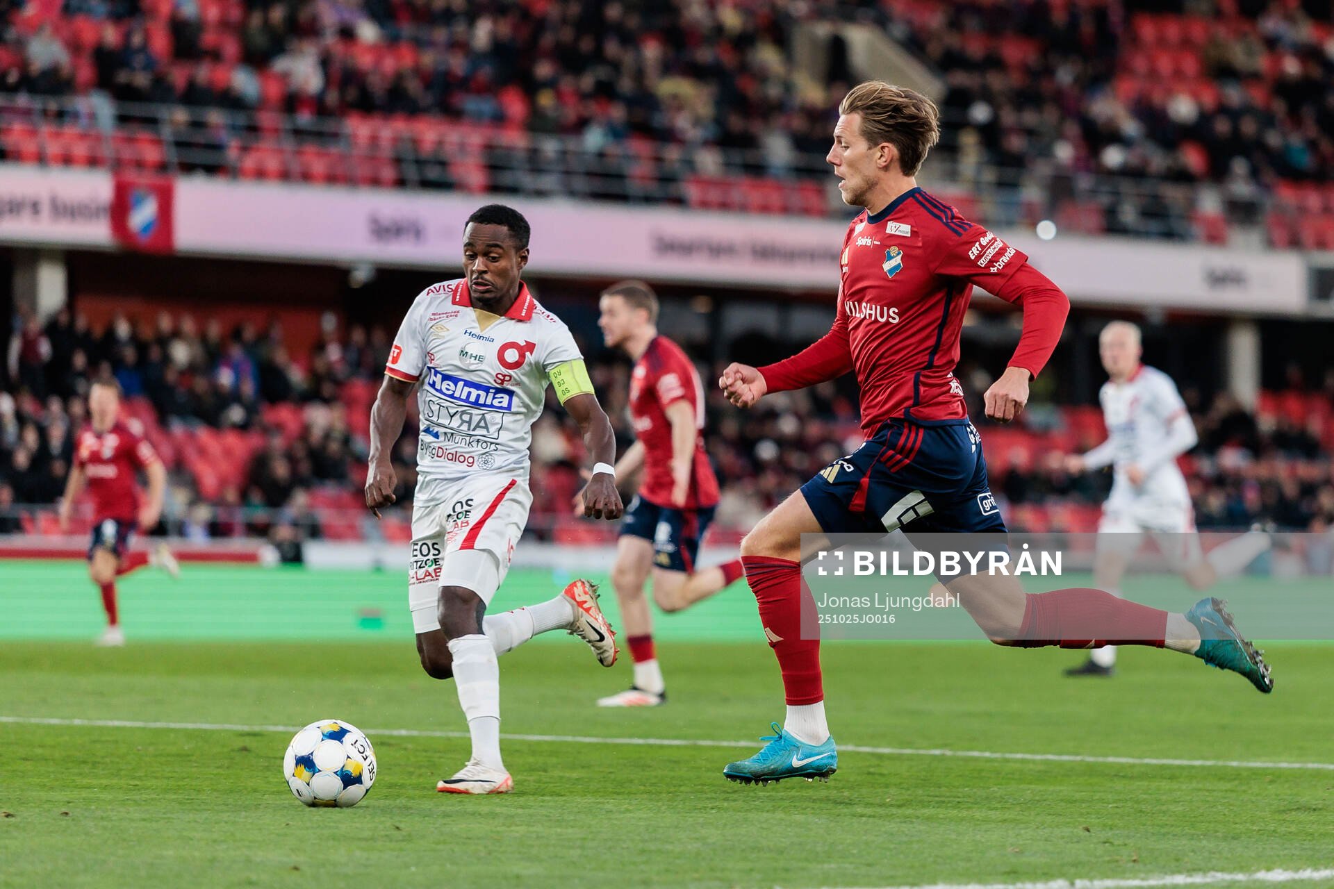 Degerfors Nahom Netabay och Östers Noah Söderberg
