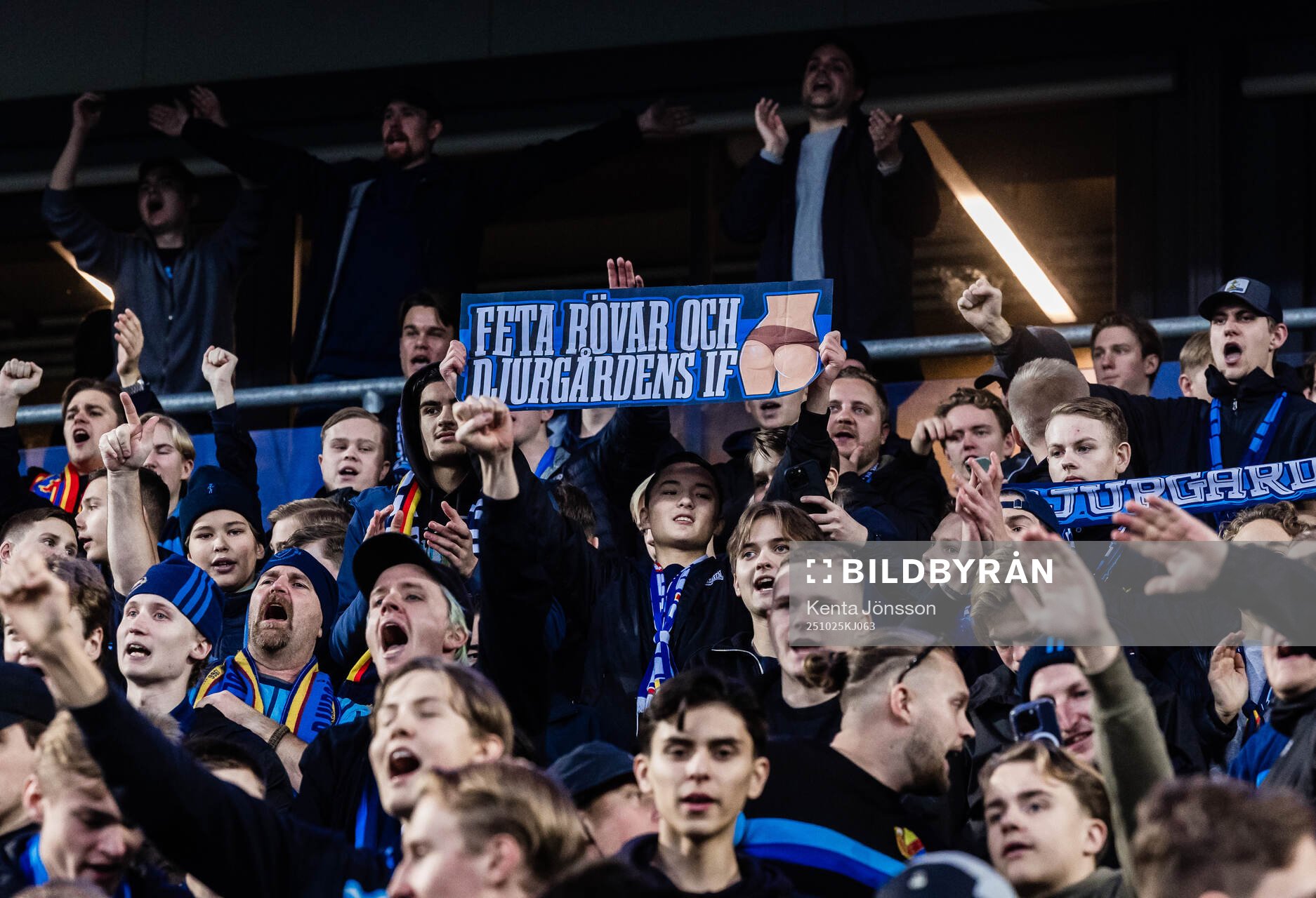Djurgårdens supportrar
