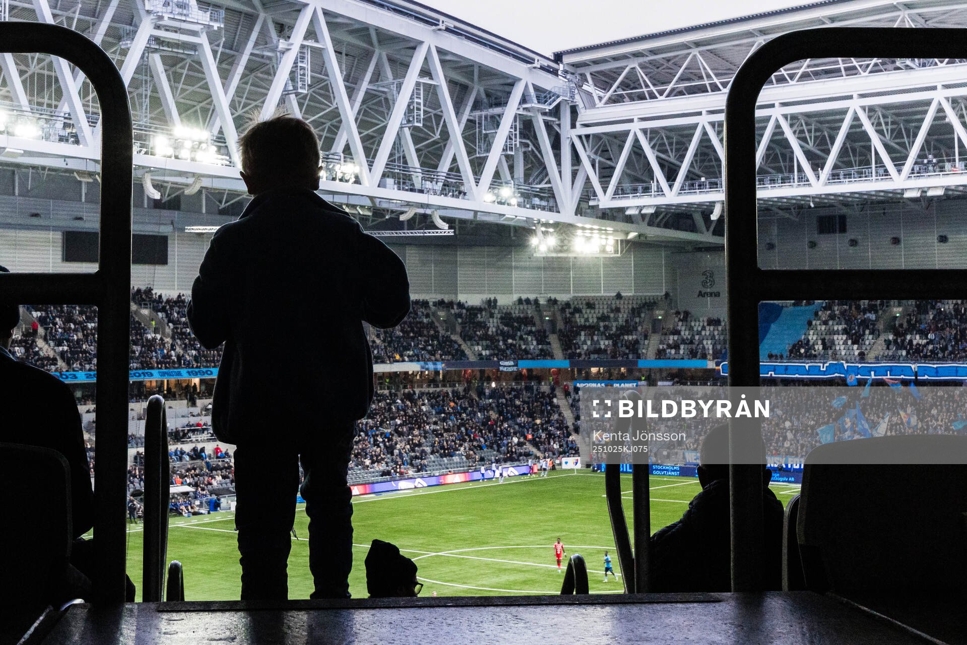 3Arena med Djurgårdens supportrar