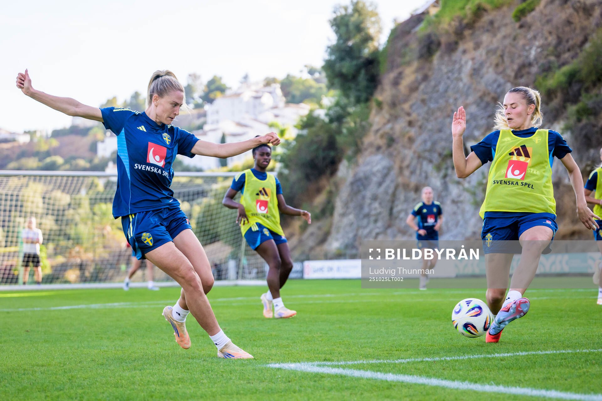 Rebecka Blomqvist of the Swedish women's national football
