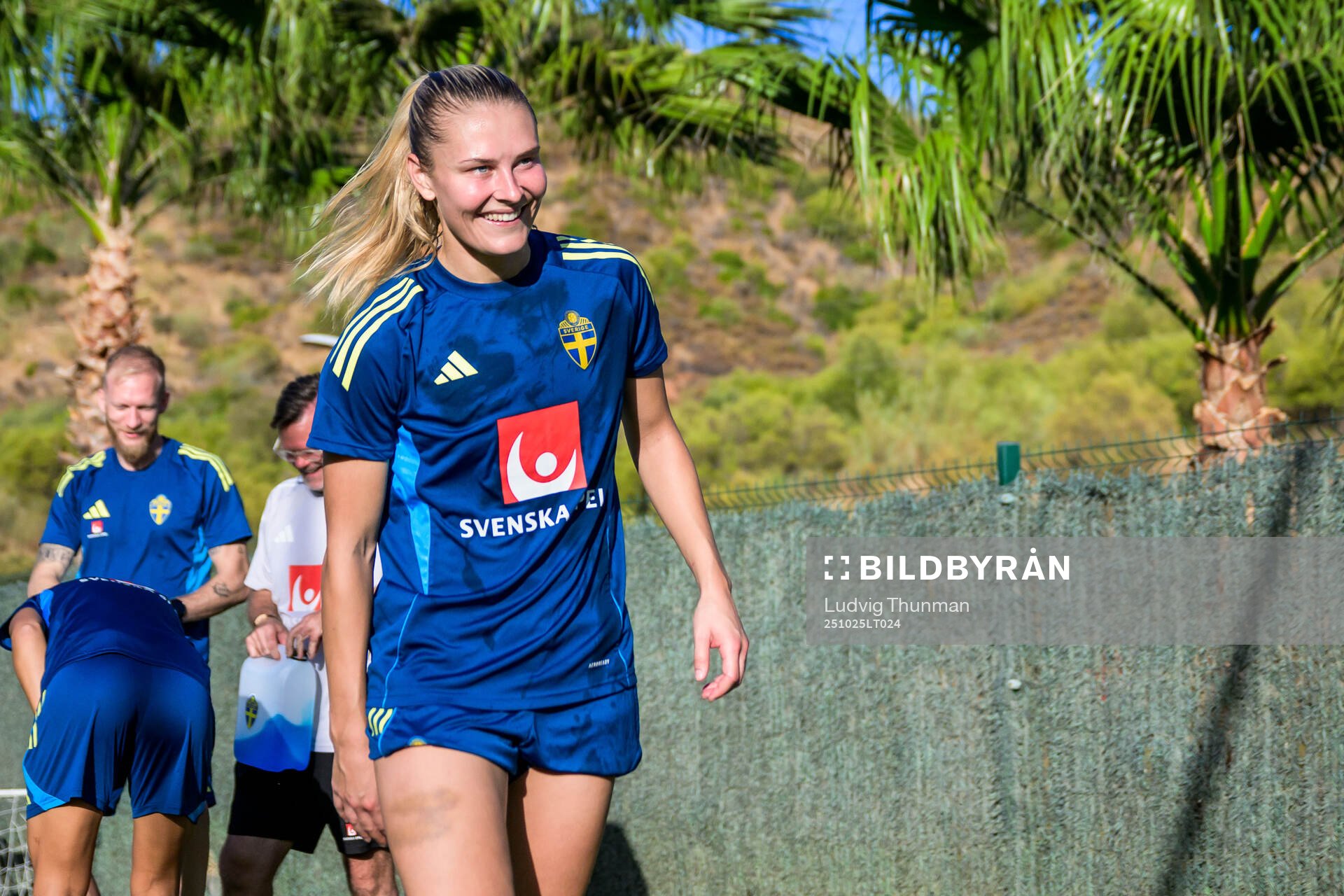 Amanda Nildén of the Swedish women's national football team