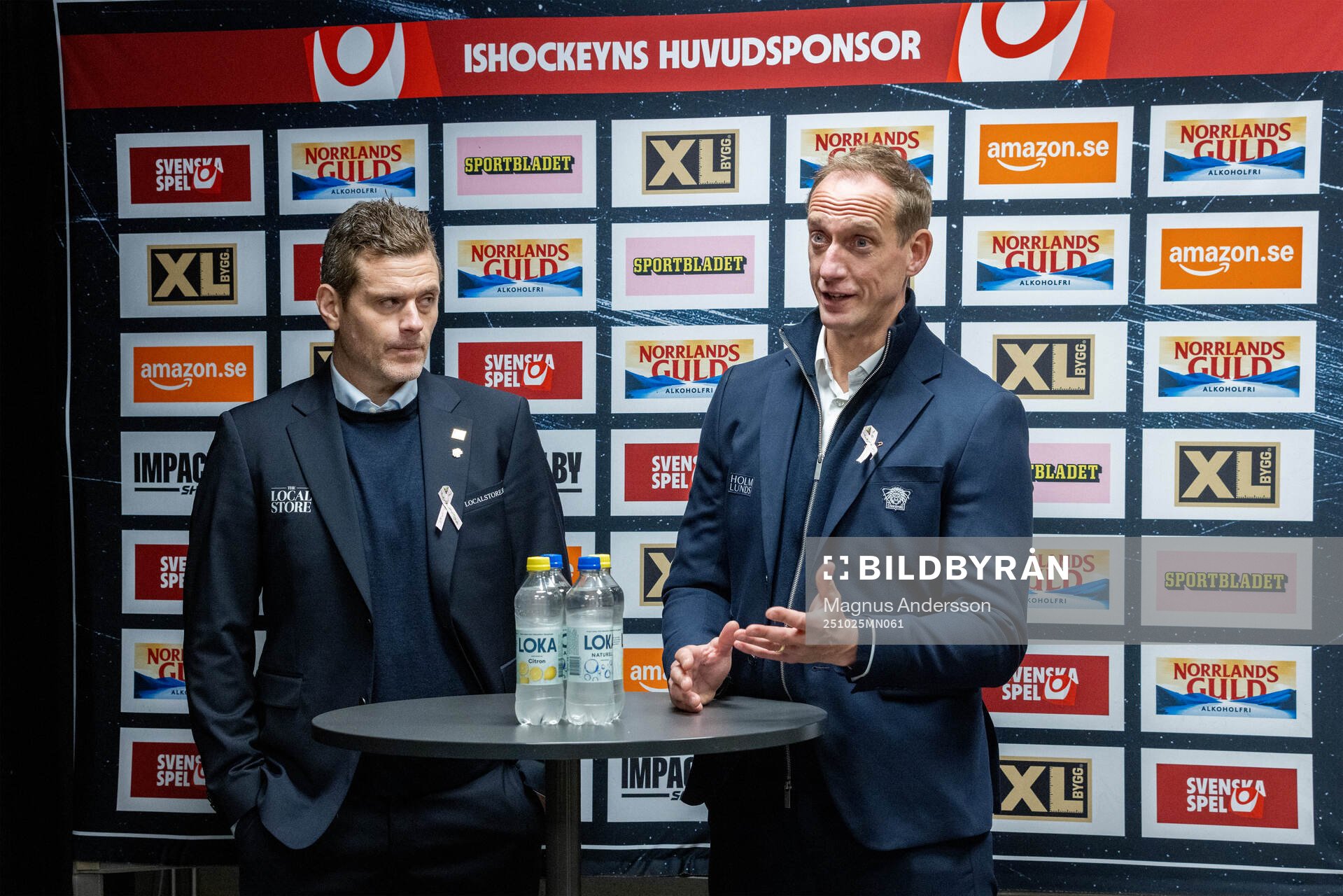Skellefteås tränare Daniel Hermansson och Linköpings