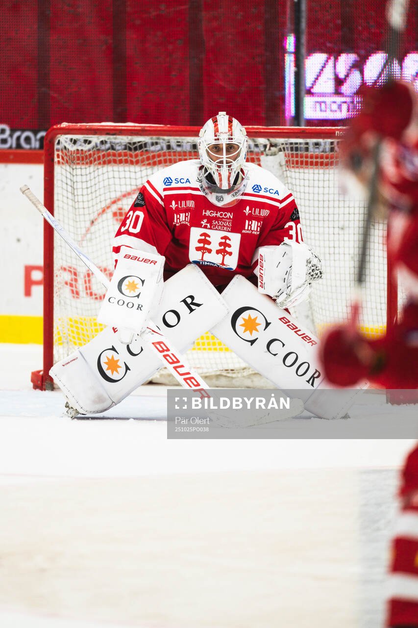 Timrås målvakt Jacob Johansson