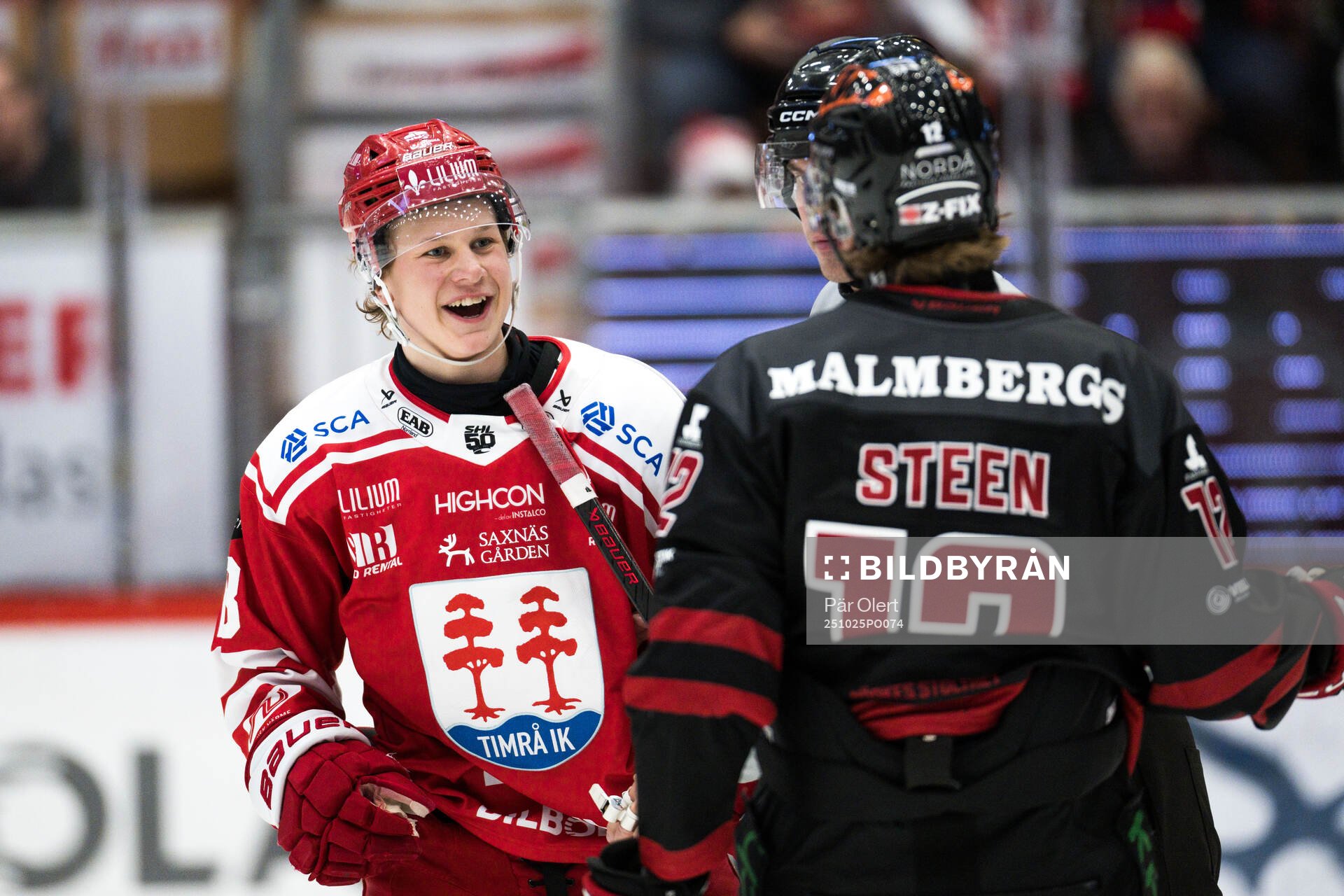 Timrås Eddie Genborg och Linus Eriksson