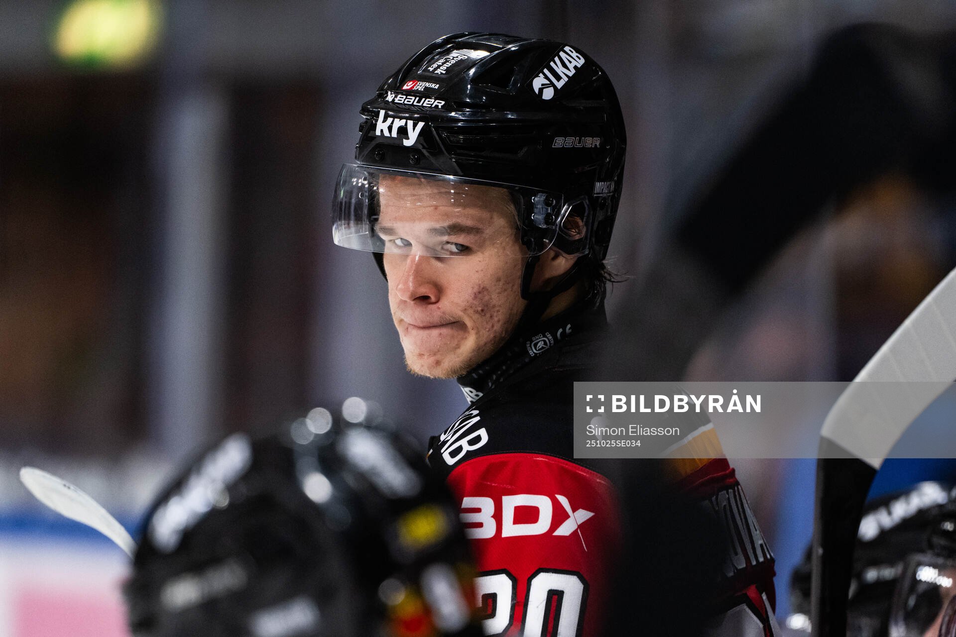 Luleås Casper Juustovaara Karlsson
