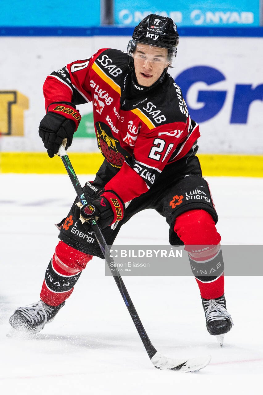 Luleås Casper Juustovaara Karlsson