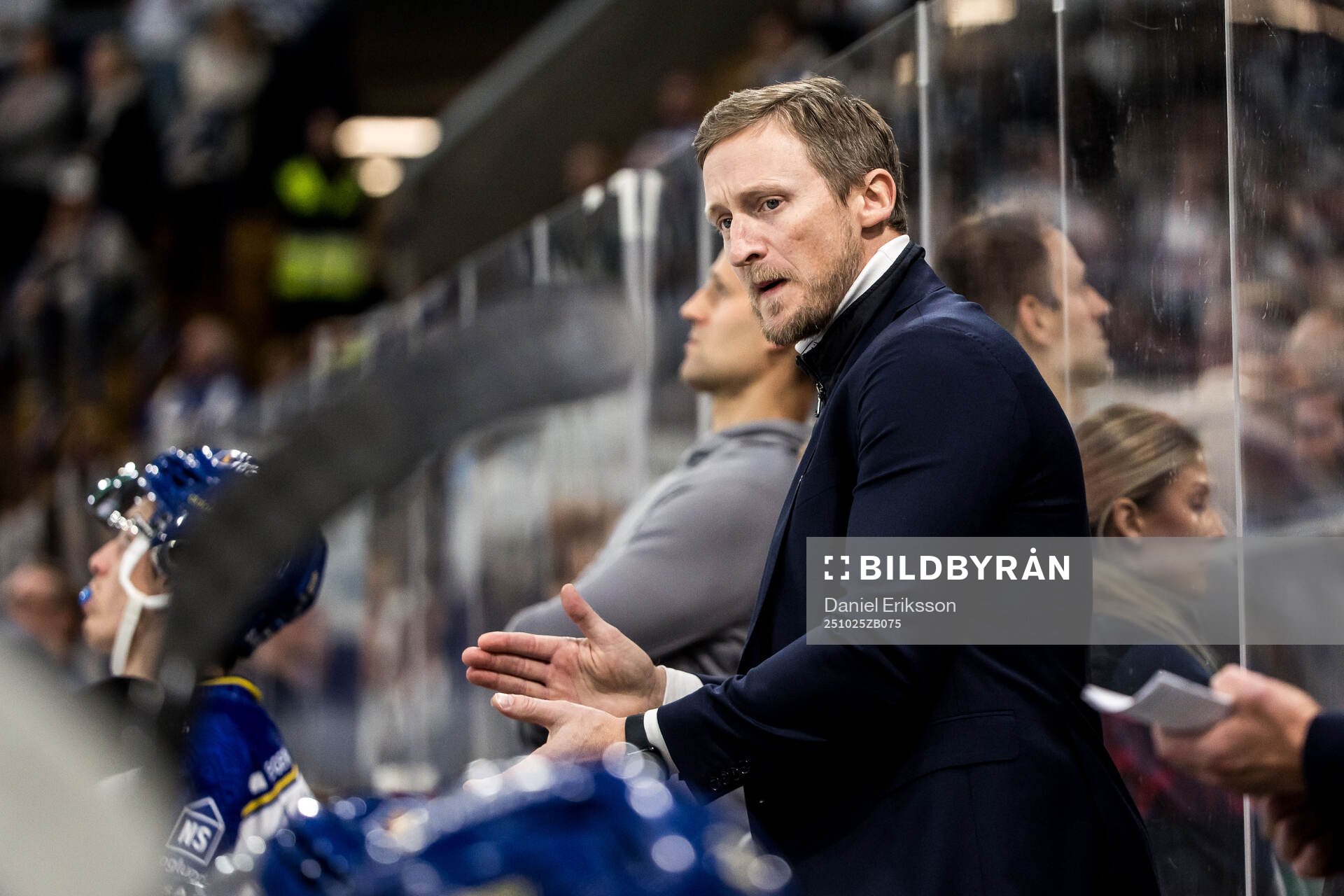 Leksands assisterande tränare David Printz