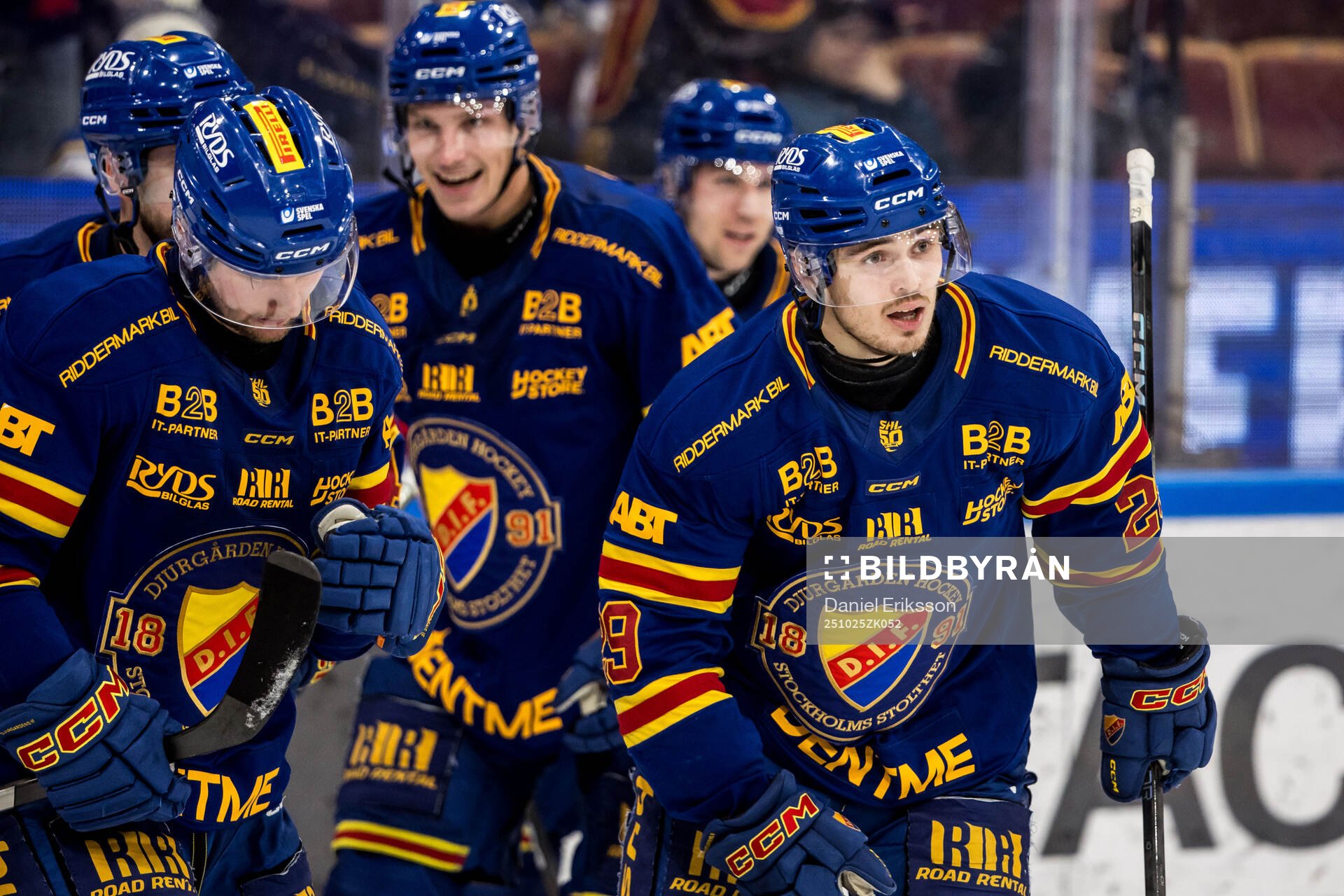 Djurgårdens Håvard Salsten jublar