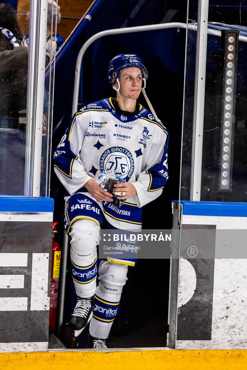 Leksands Lukas Vejdemo utsedd till matchens krigare