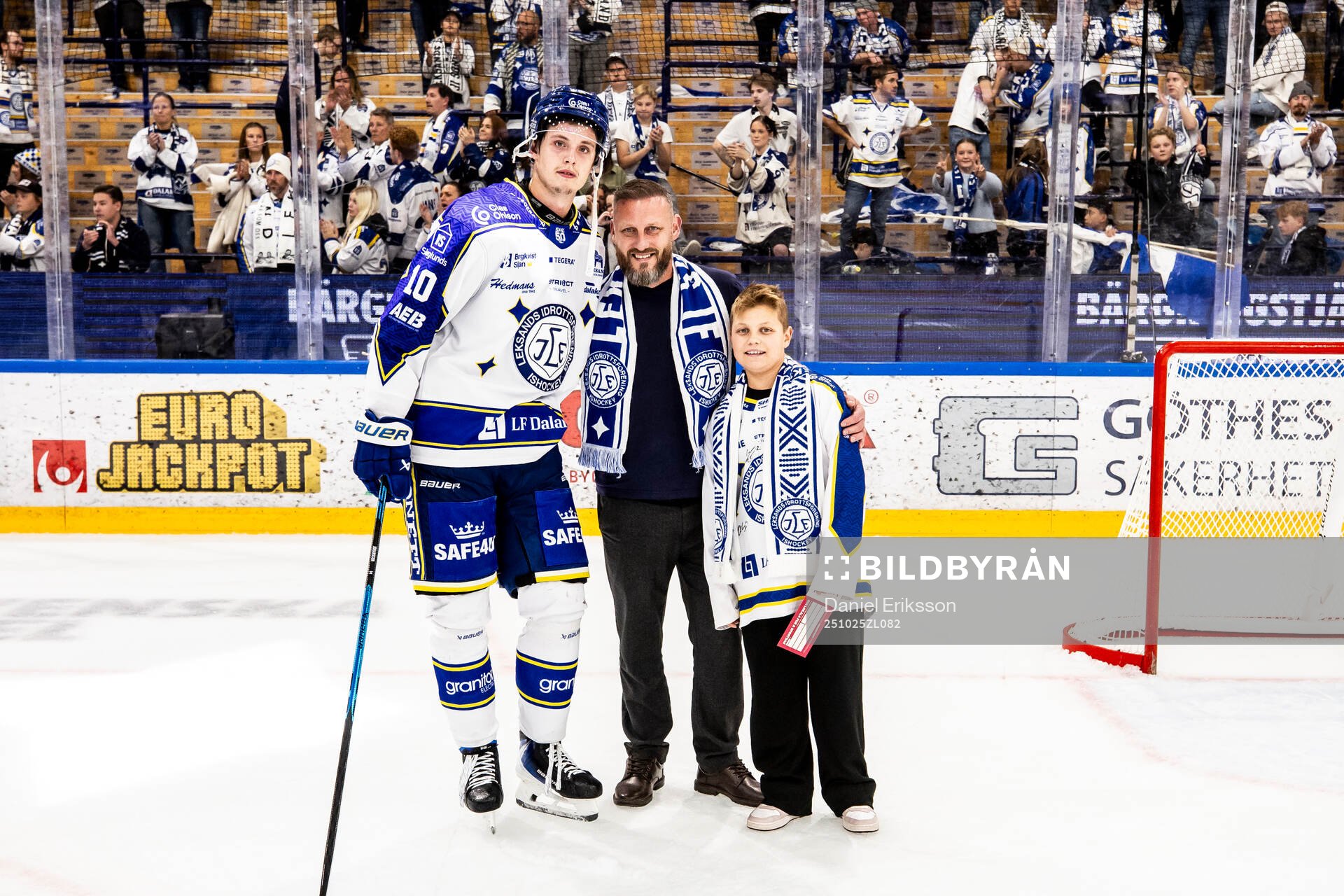Leksands Anton Johansson utsedd till matchens lirare