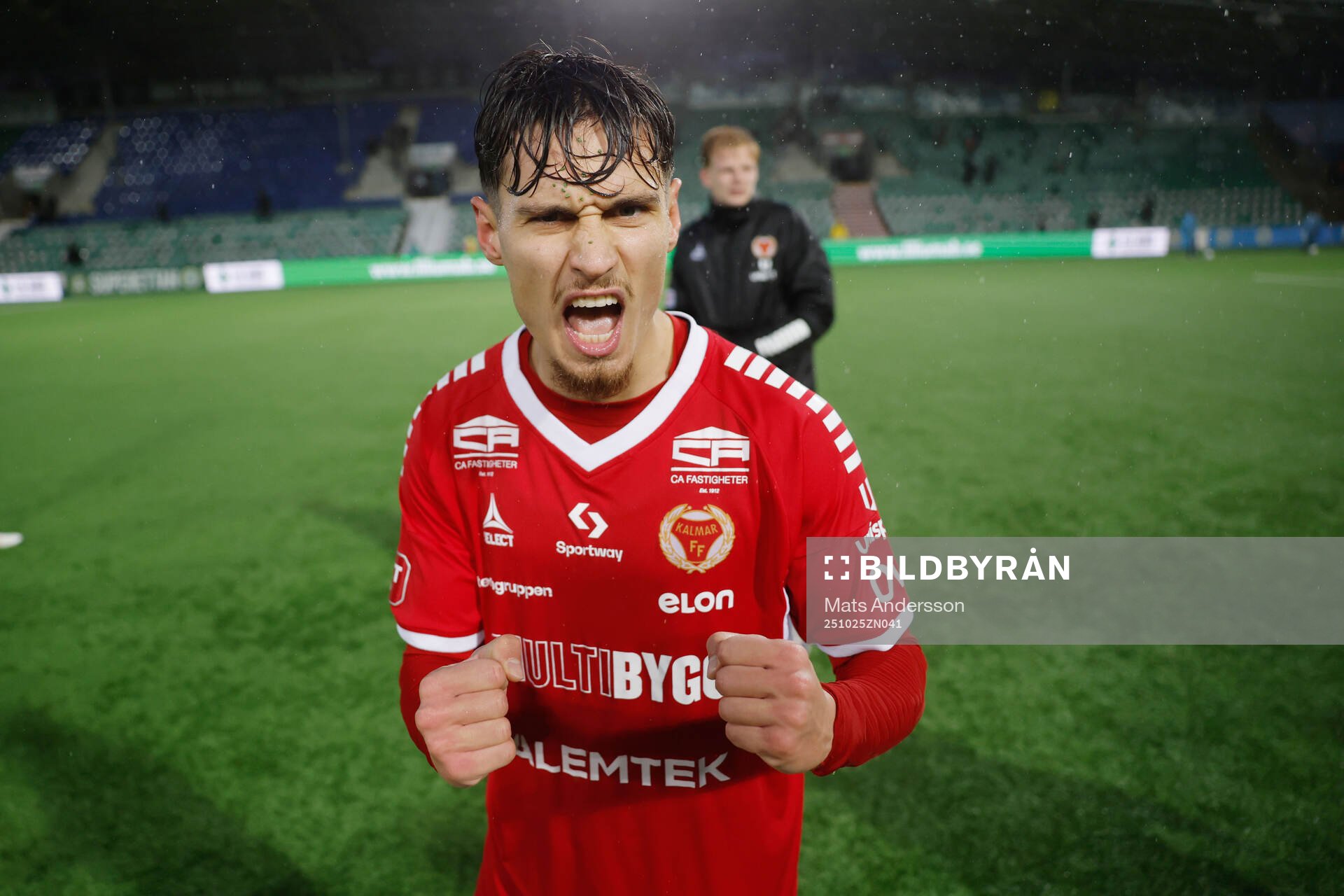 Kalmars Camil Jebara jublar