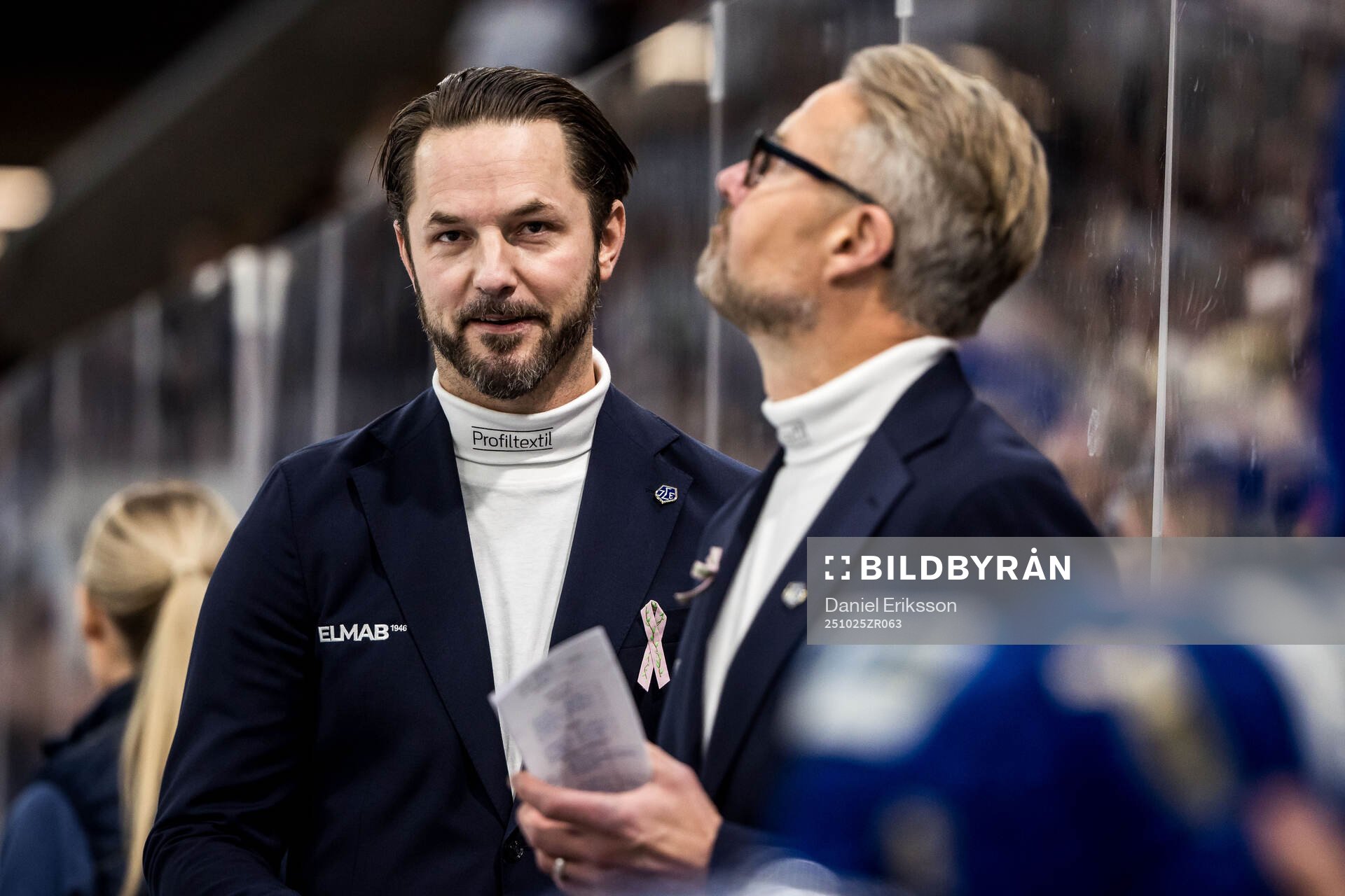 Leksands assisterande tränare Niklas Persson och tränare