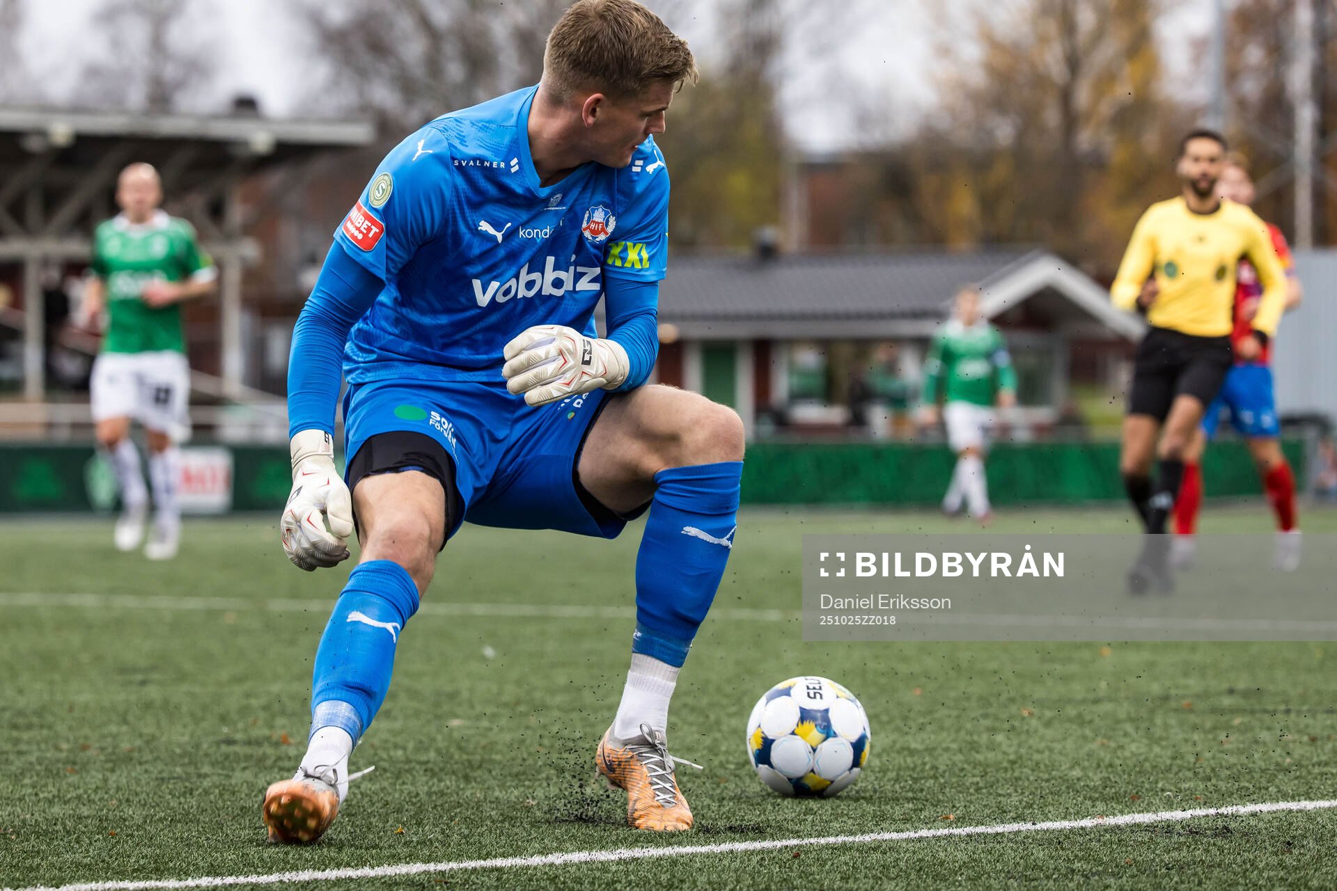 Helsingborgs målvakt Johan Brattberg