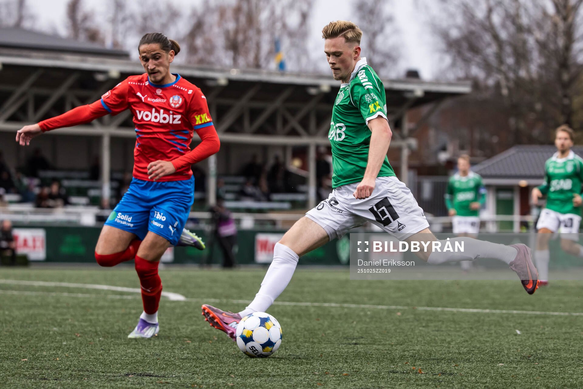 Helsingborgs Ervin Gigovic och Brages Gustav Nordh