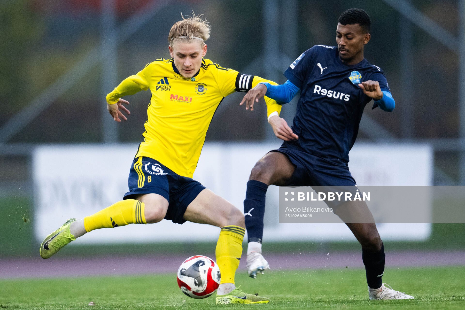Ängelholms Leo Hedenberg och Eskilsminnes Josef Getachew