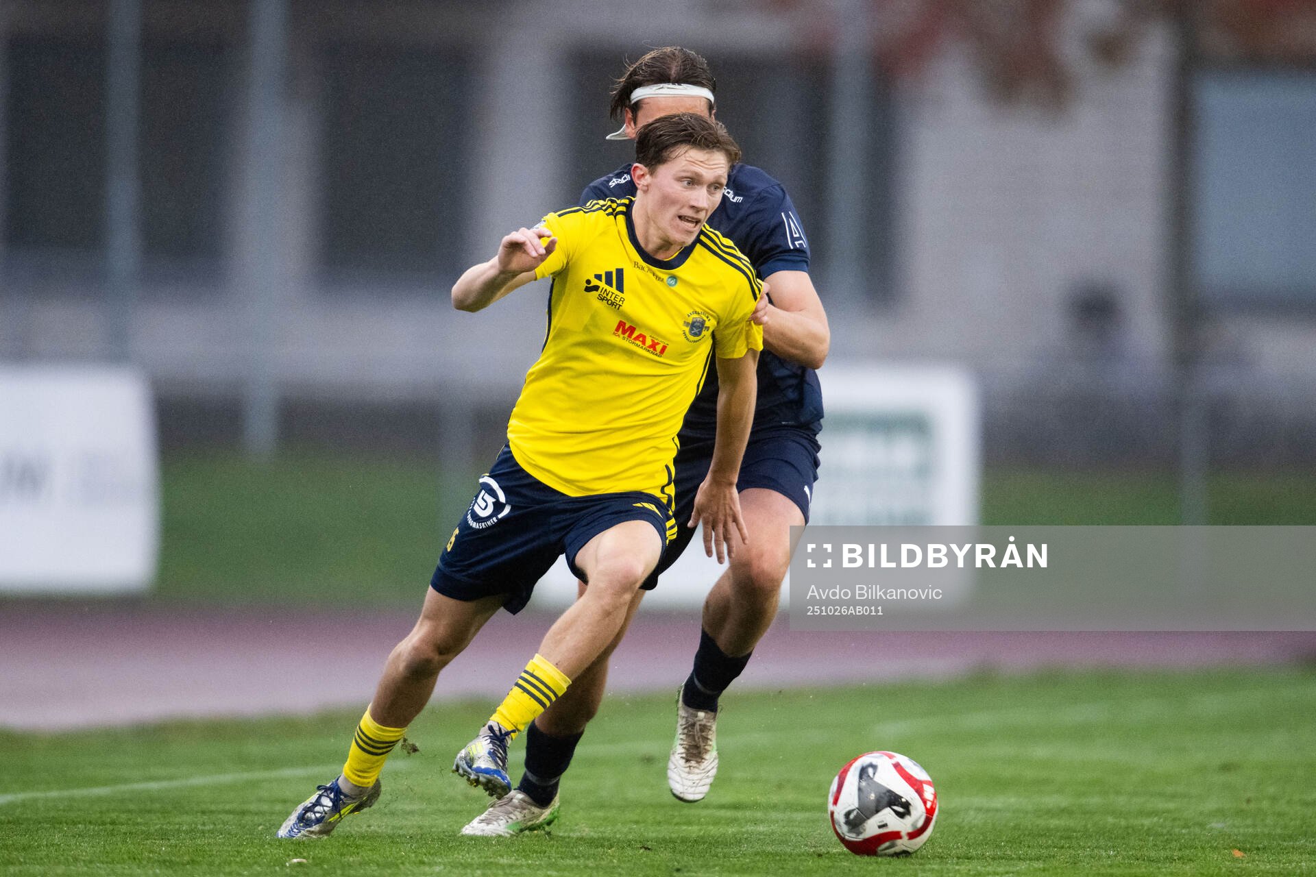 Ängelholms Jacob Svensson och Eskilsminnes Hampus Stoltz