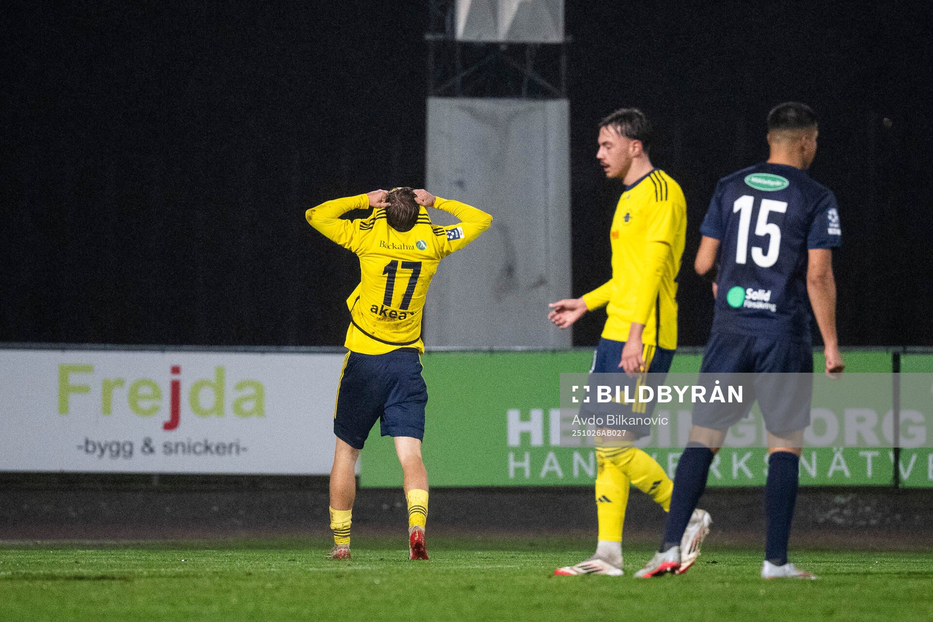 Ängelholms Albin Ahlstrand deppar