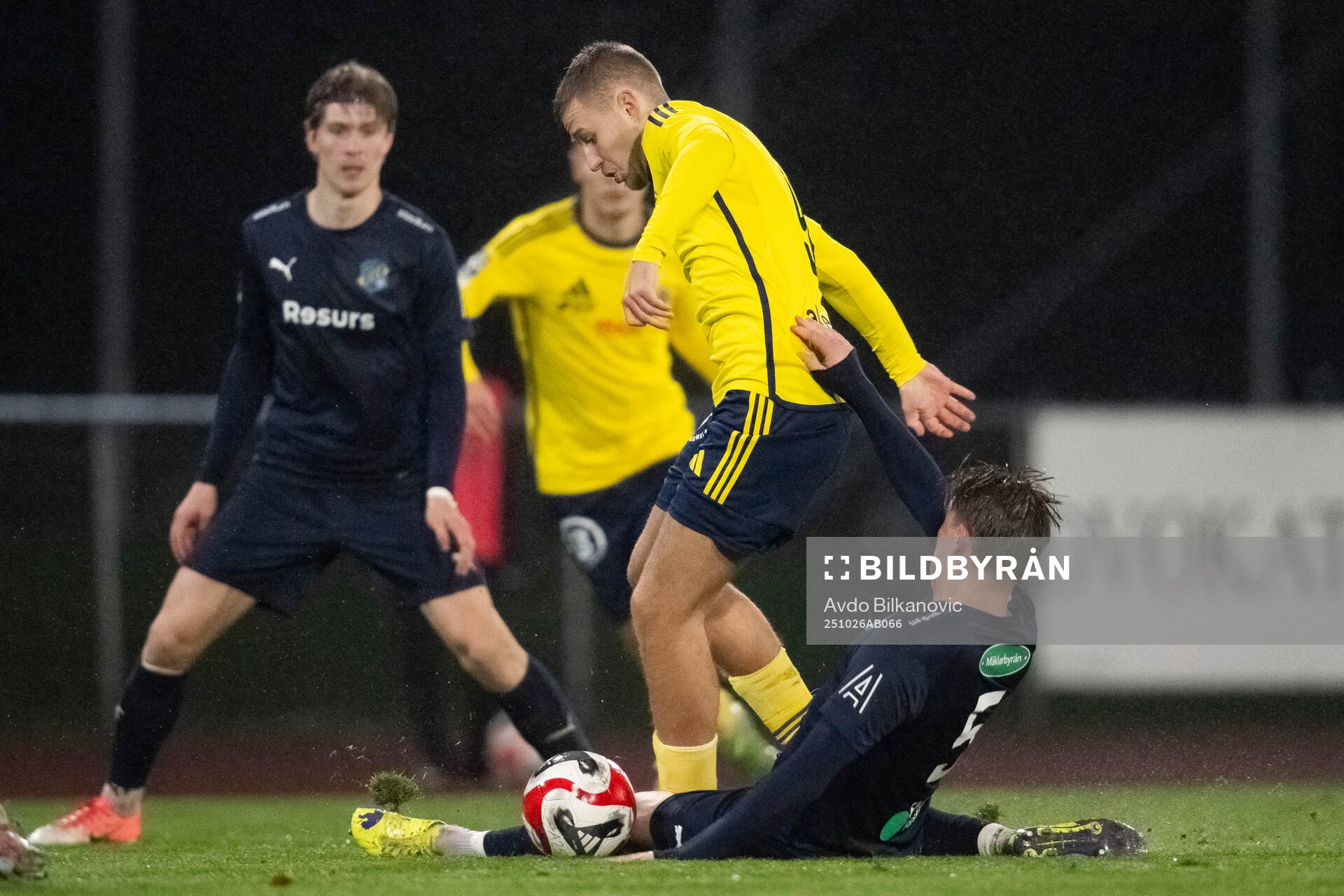 Ängelholms André Gustafson och Eskilsminnes Fabian